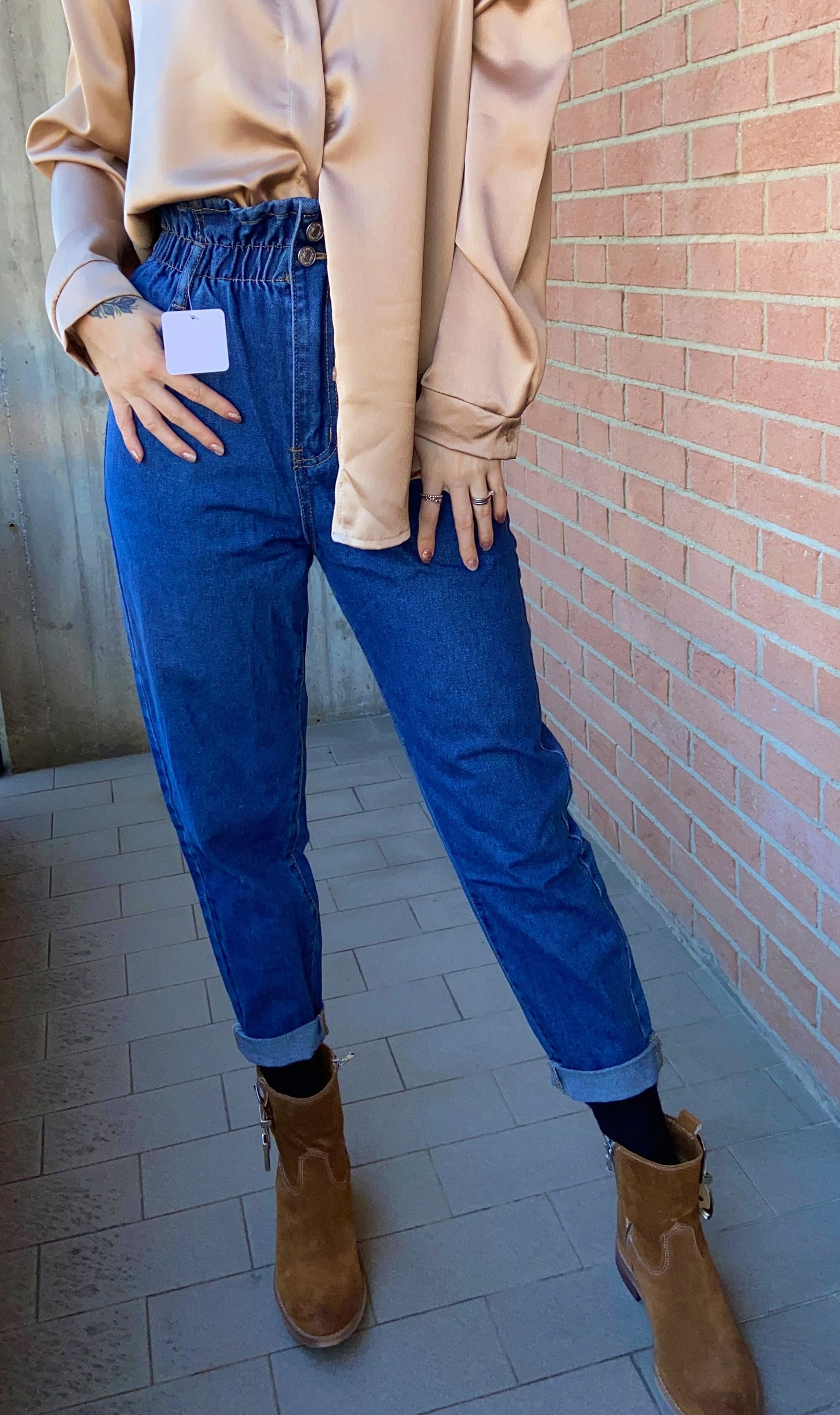 Jeans caramella