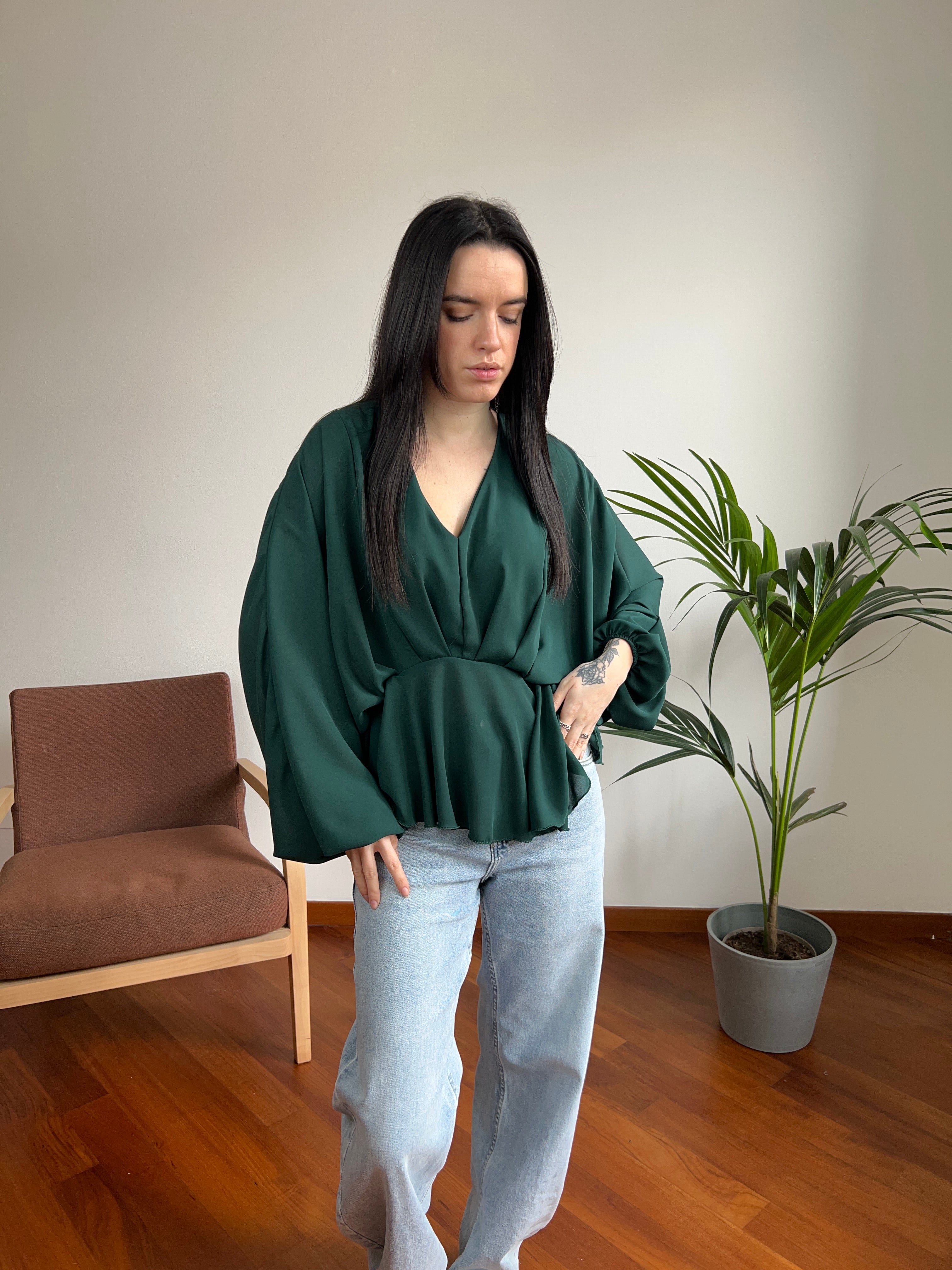 Blusa Volant