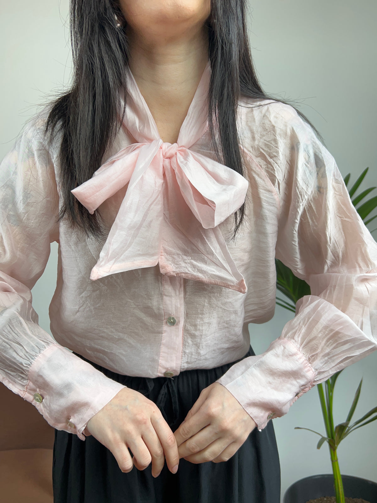 Camicia fiocco