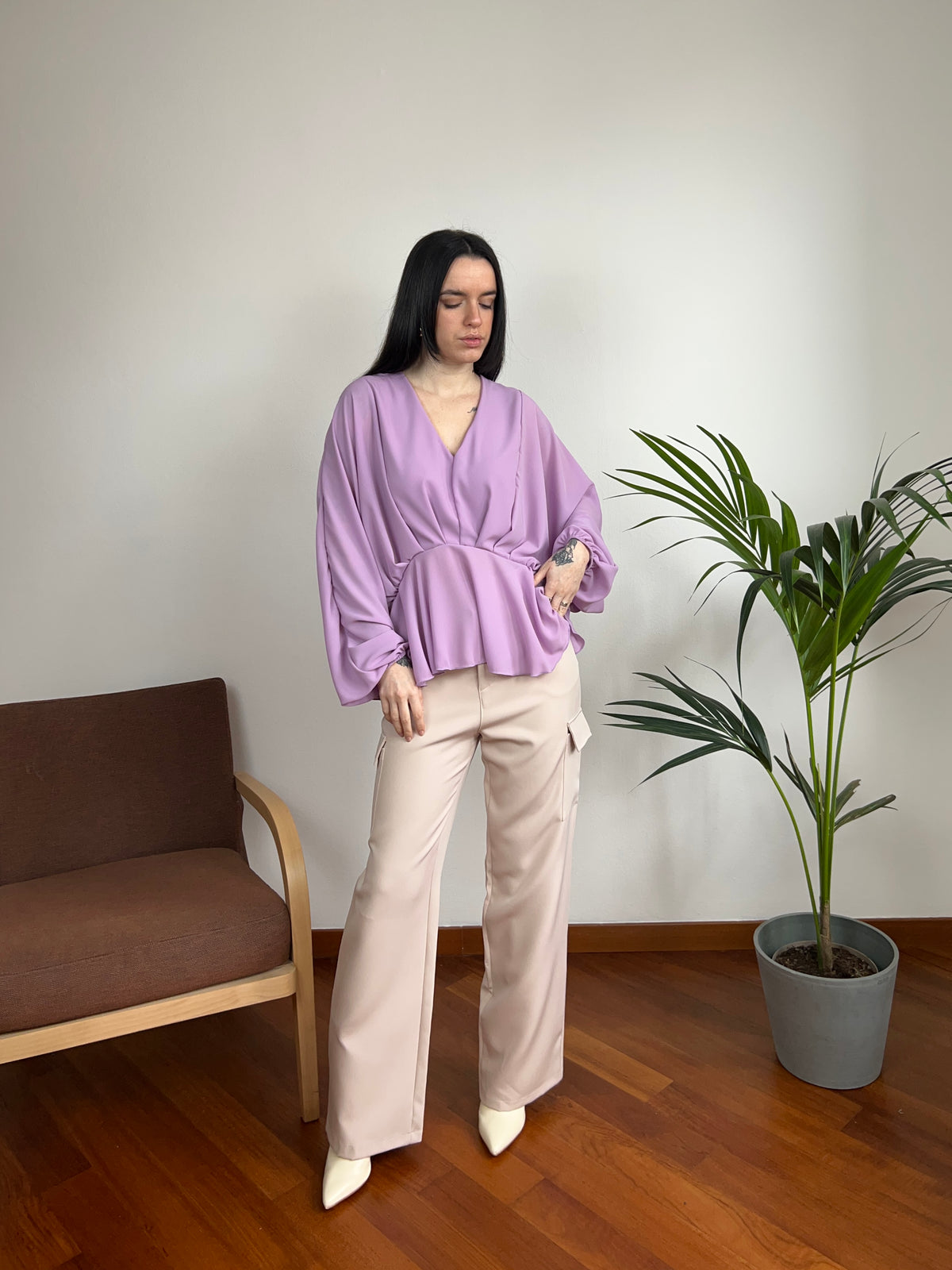 Blusa Volant