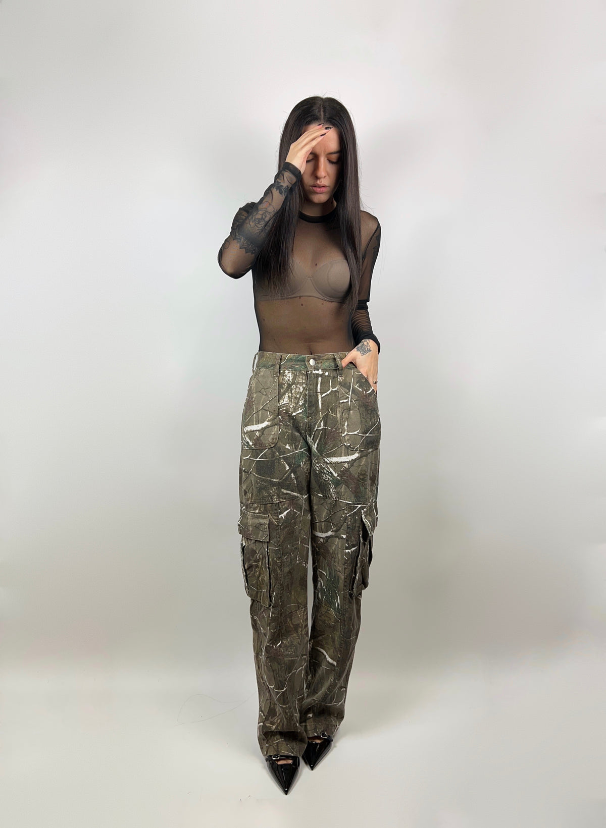 Jeans camuflage