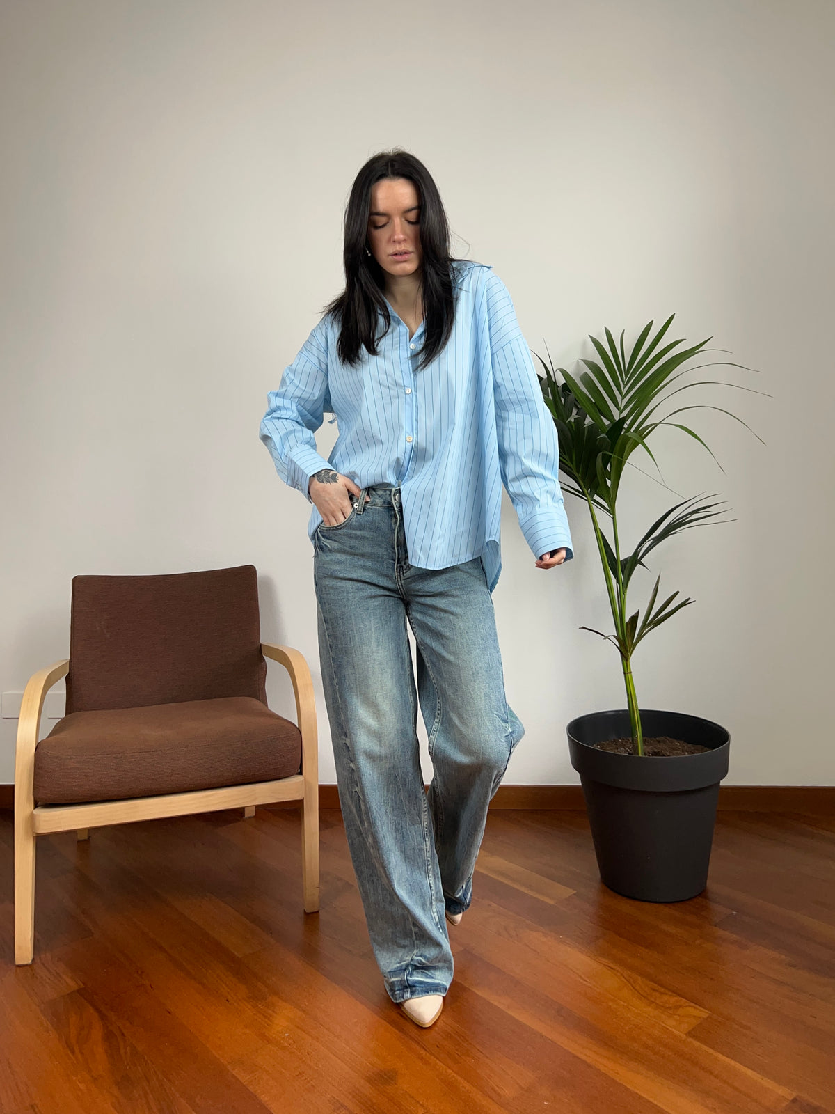 Jeans sabbiato
