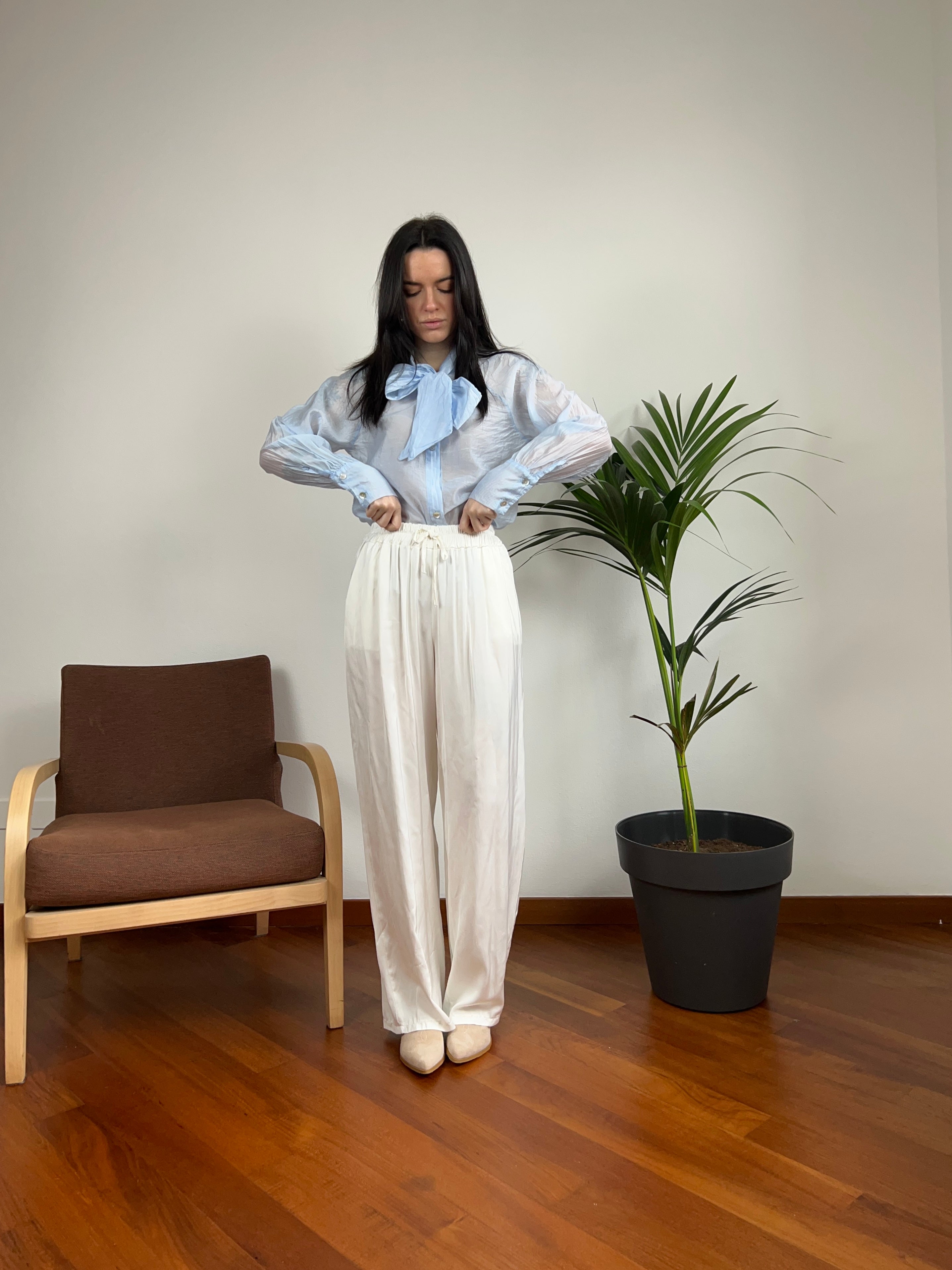 Camicia fiocco