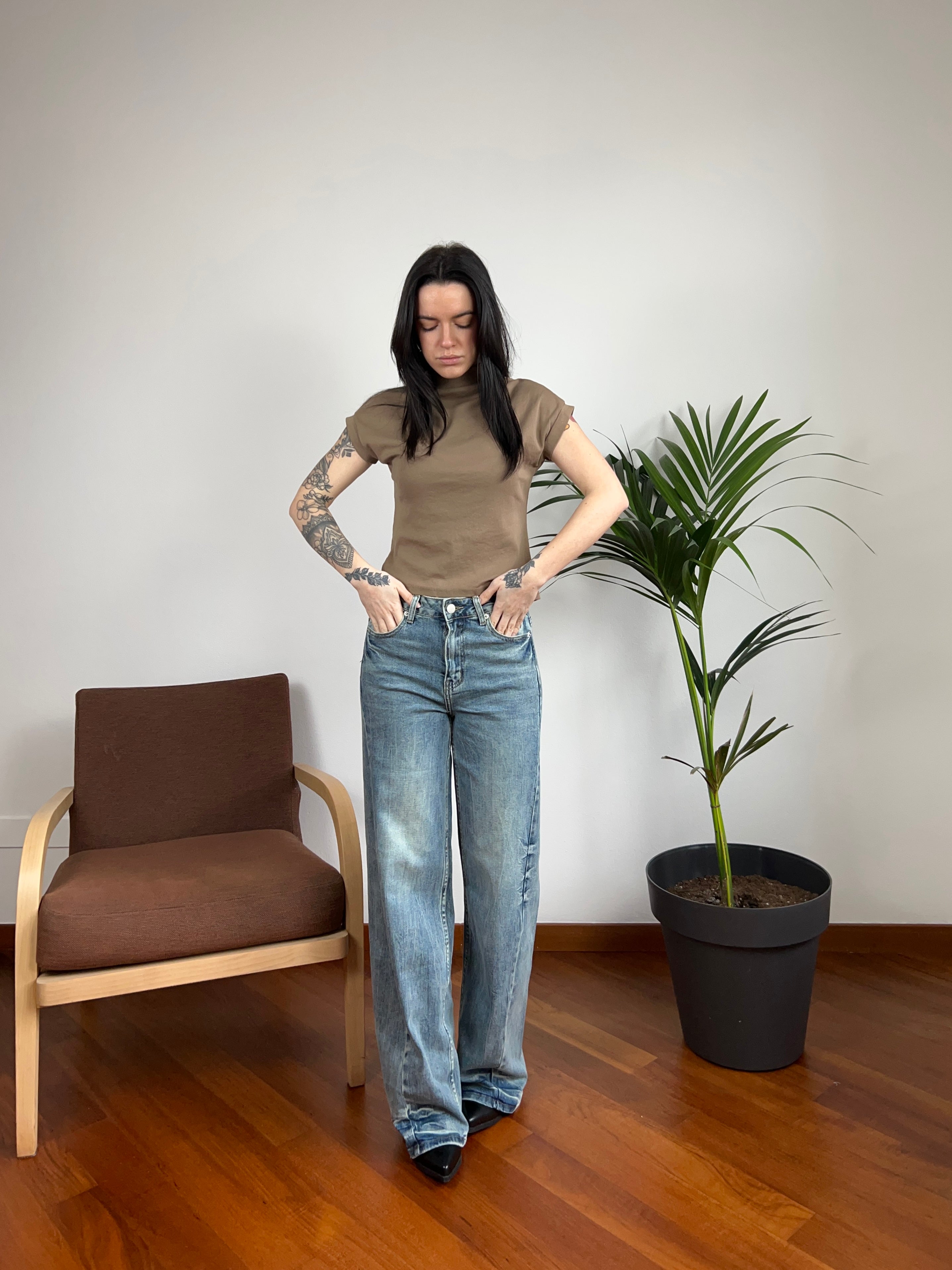 Jeans sabbiato