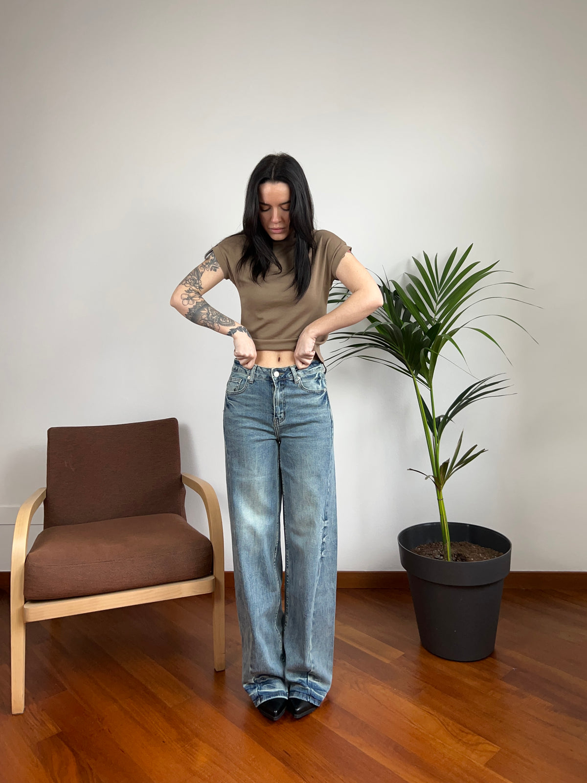 Jeans sabbiato