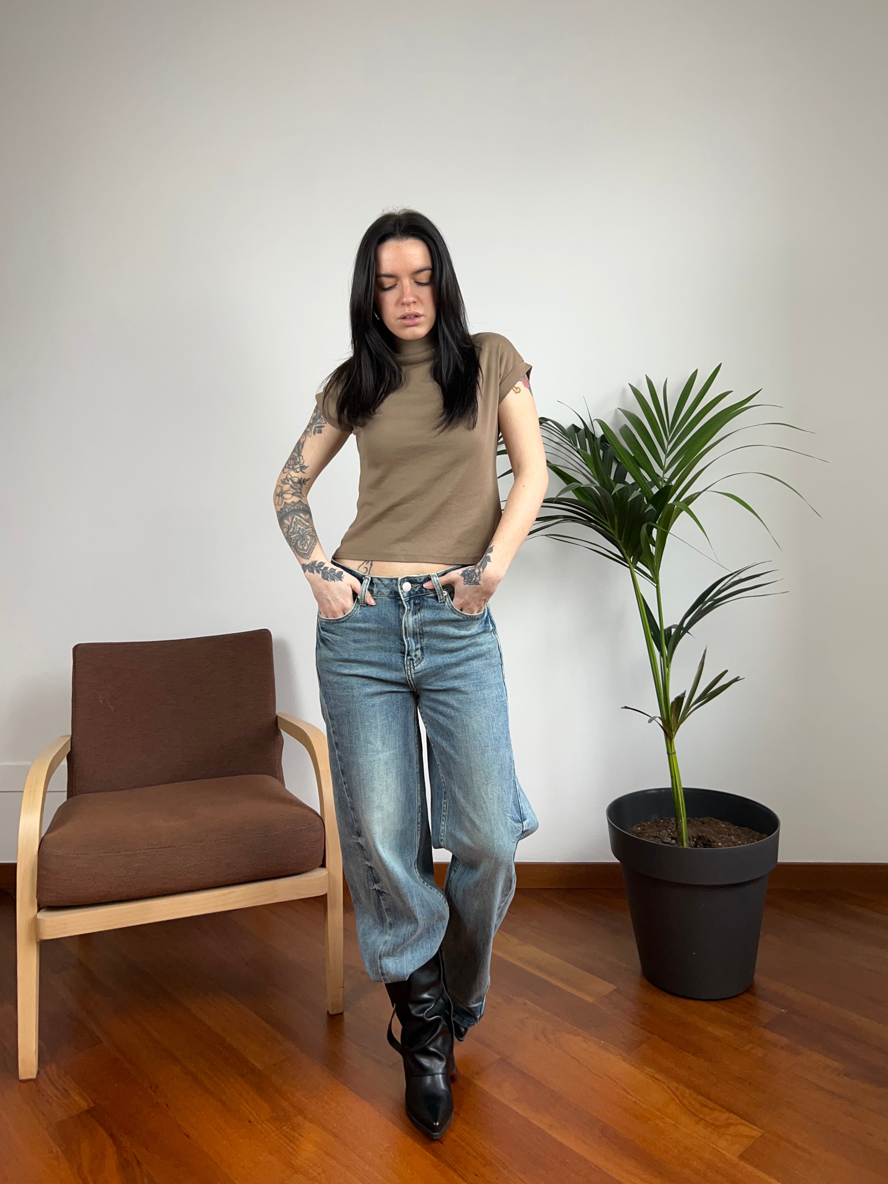Jeans sabbiato