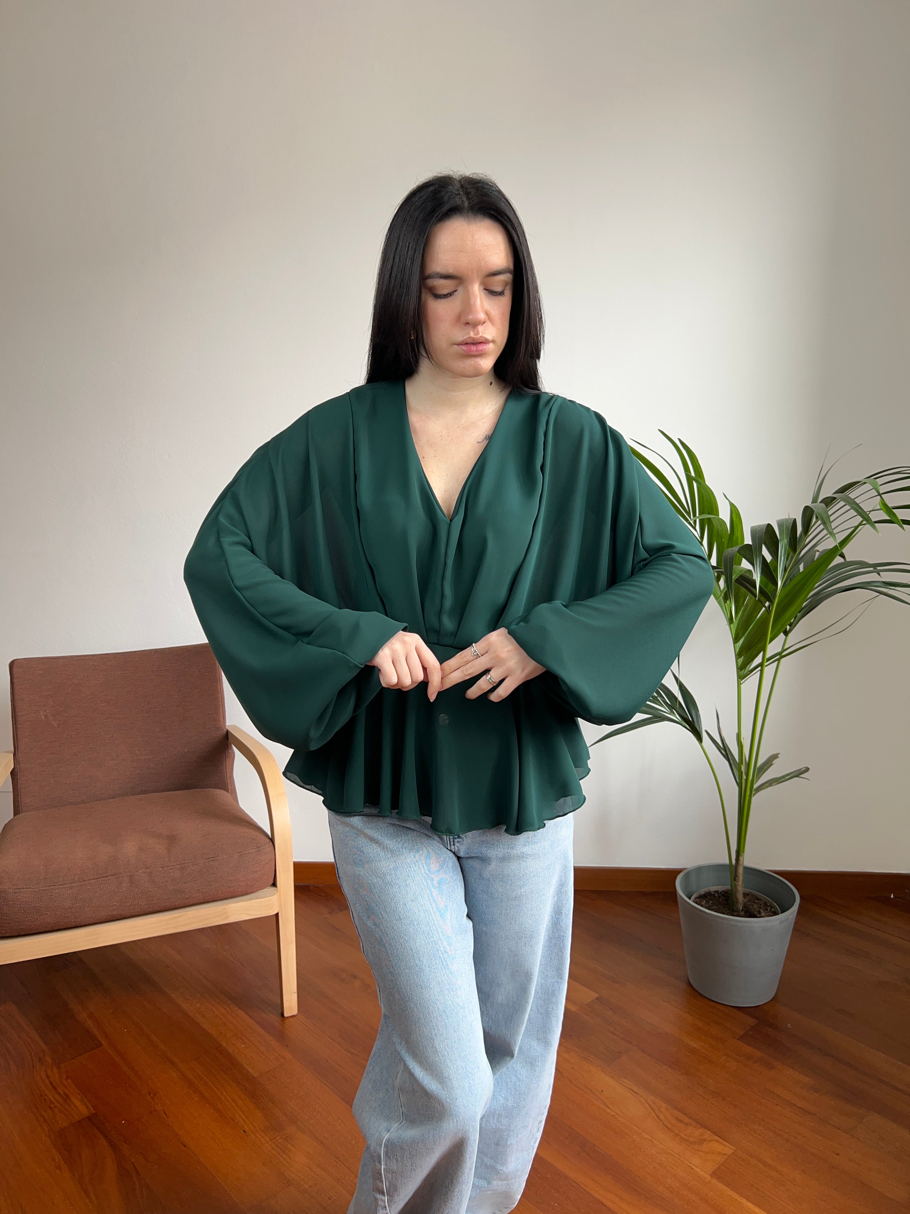Blusa Volant