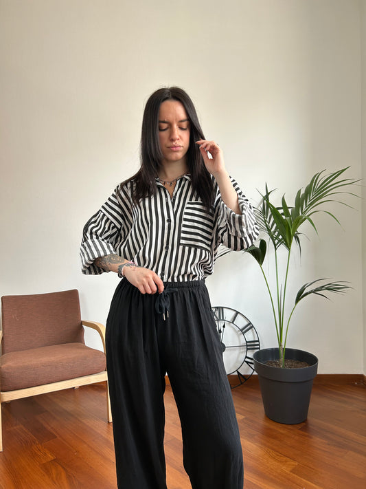 Camicia a righe