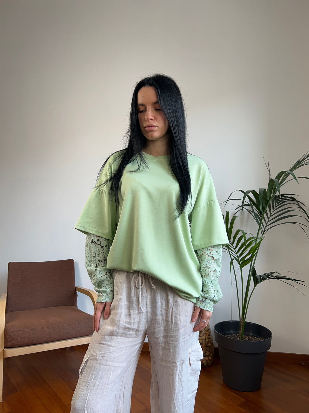 T-shirt lace