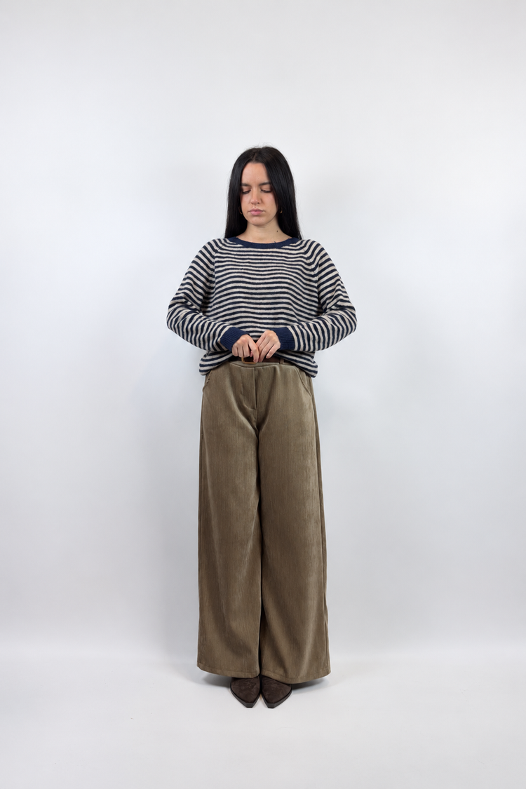 Pantalone velvet