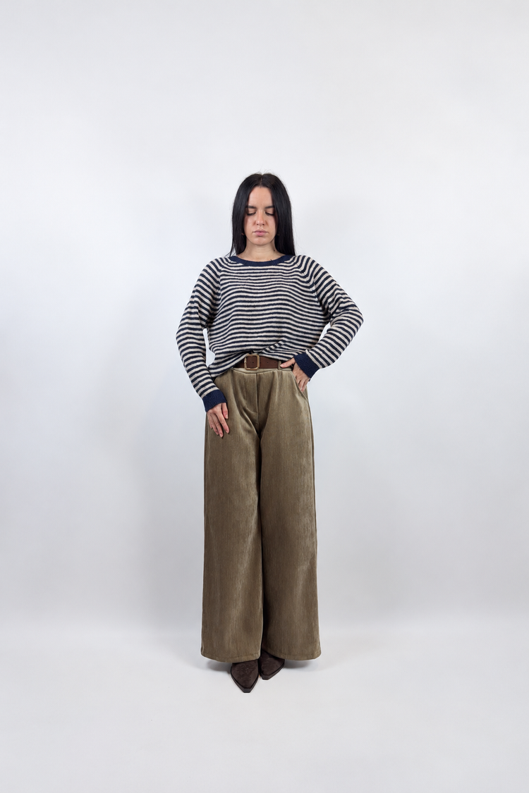 Pantalone velvet