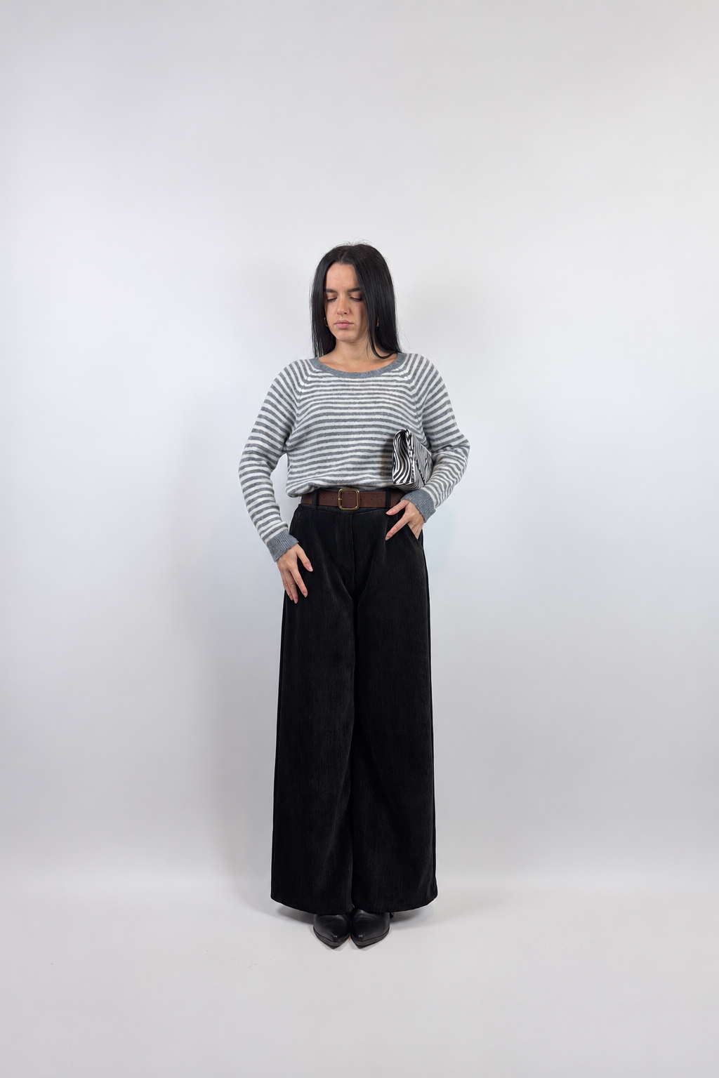 Pantalone velvet