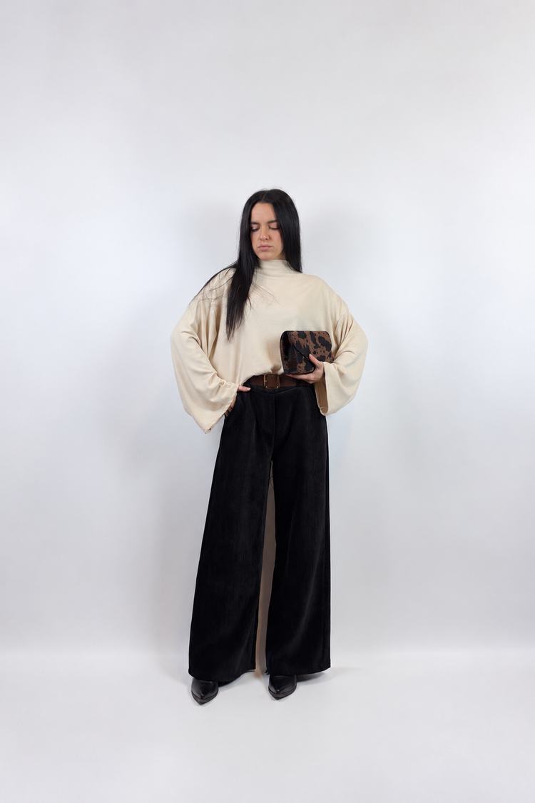 Pantalone velvet