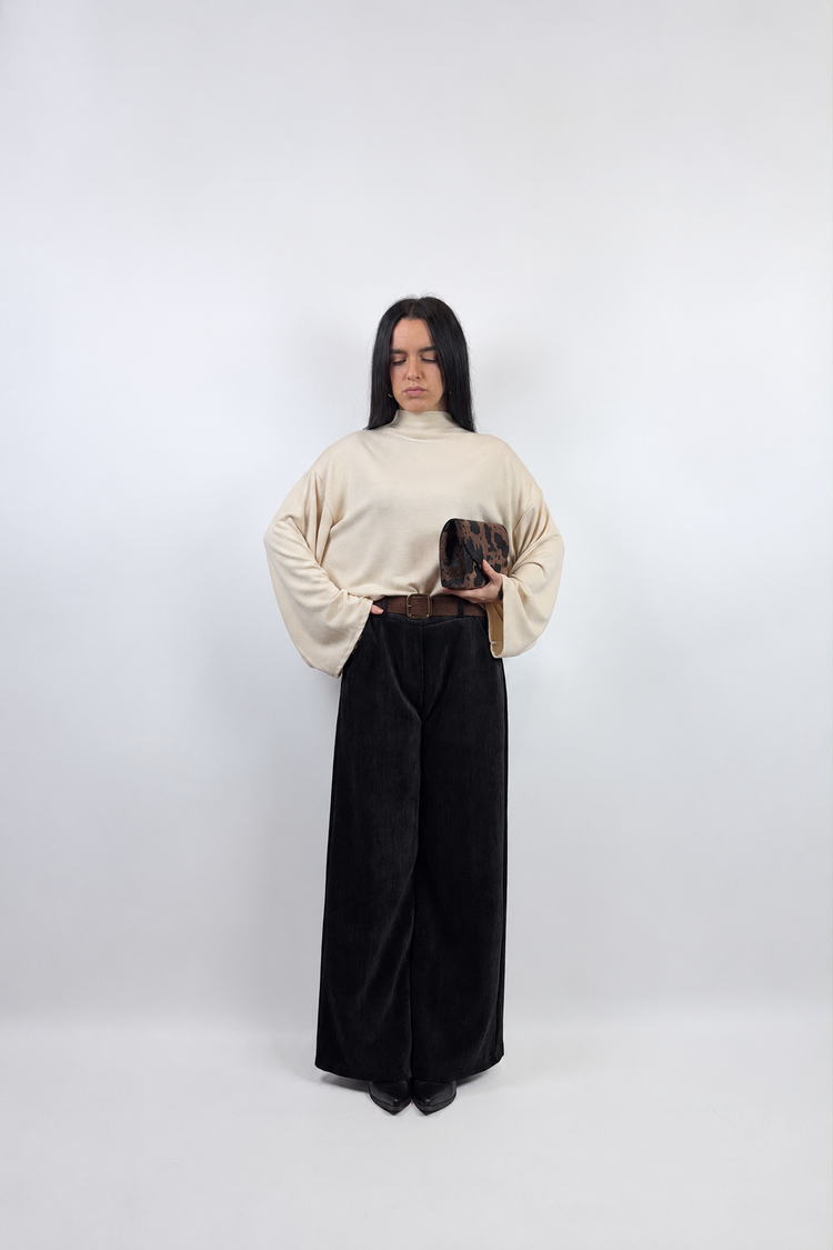 Pantalone velvet