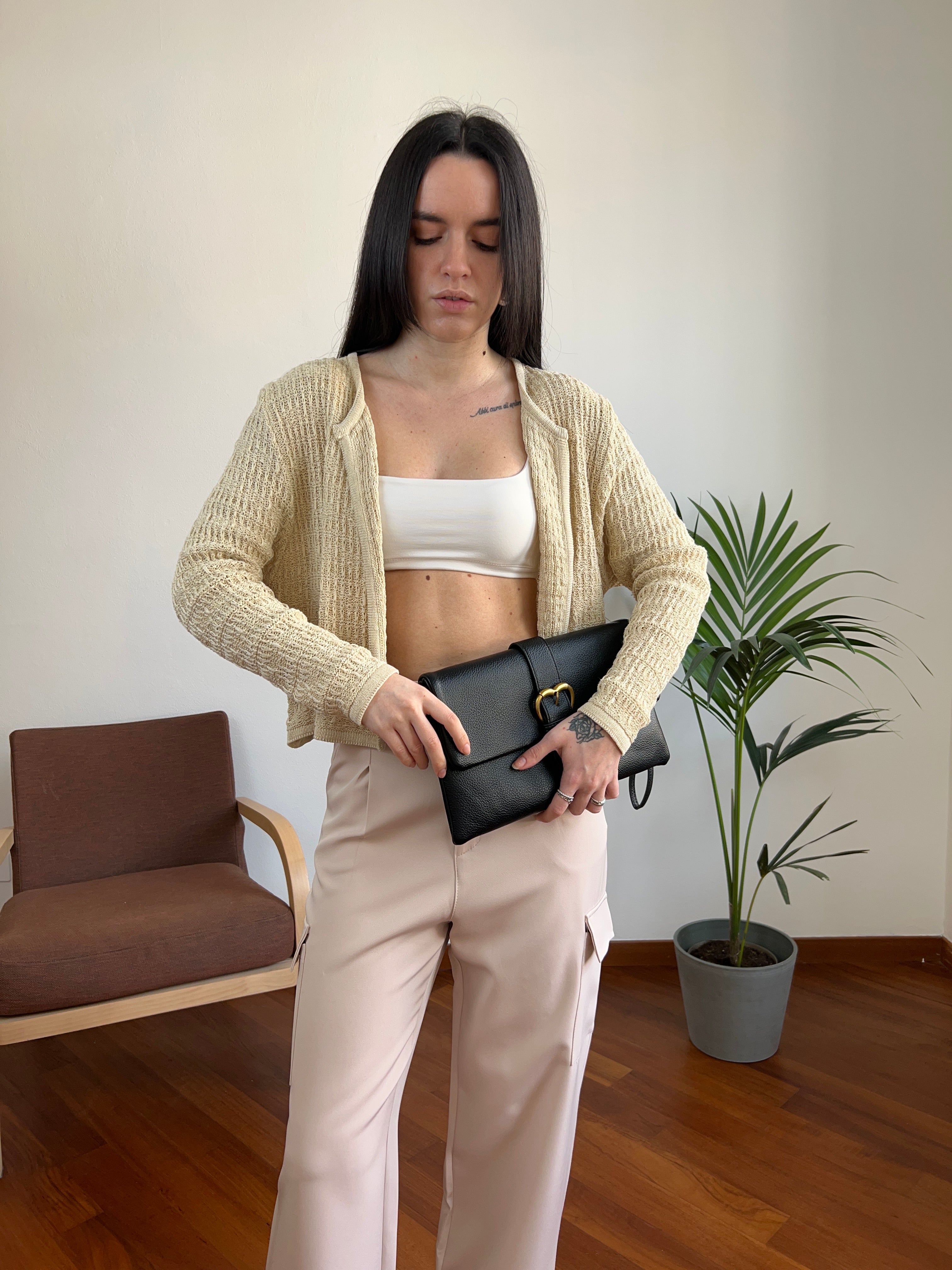 Cardigan corto