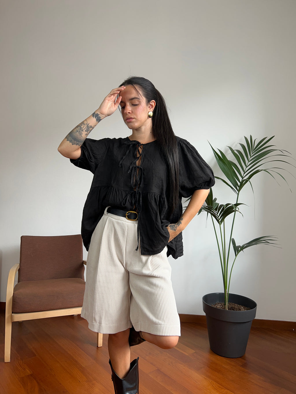 Blusa fiocchi