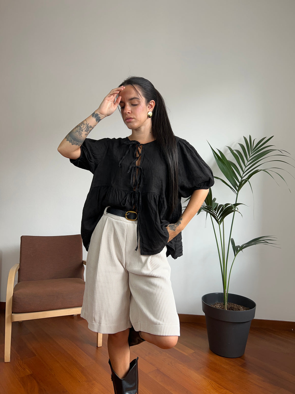 Blusa fiocchi
