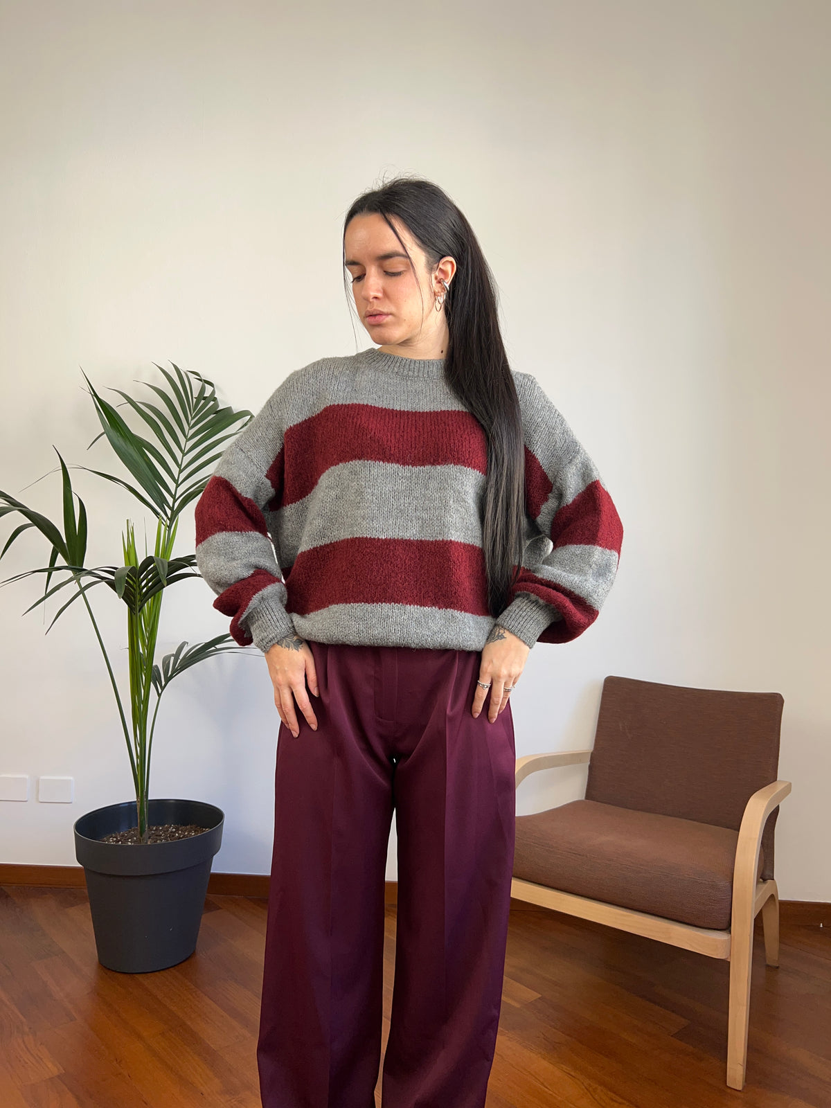 Maglione stripes