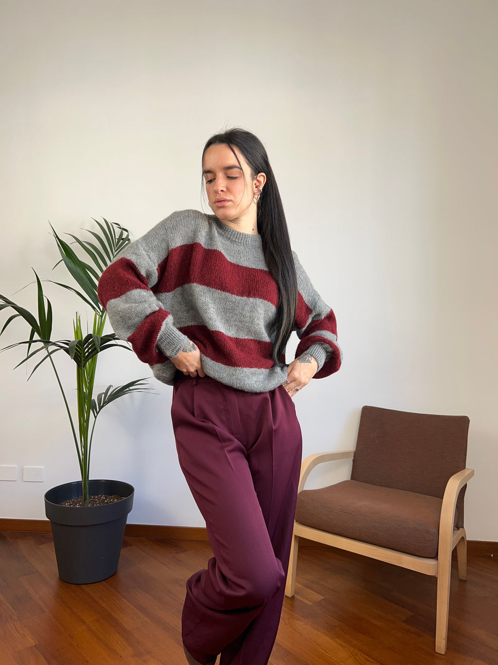 Maglione stripes