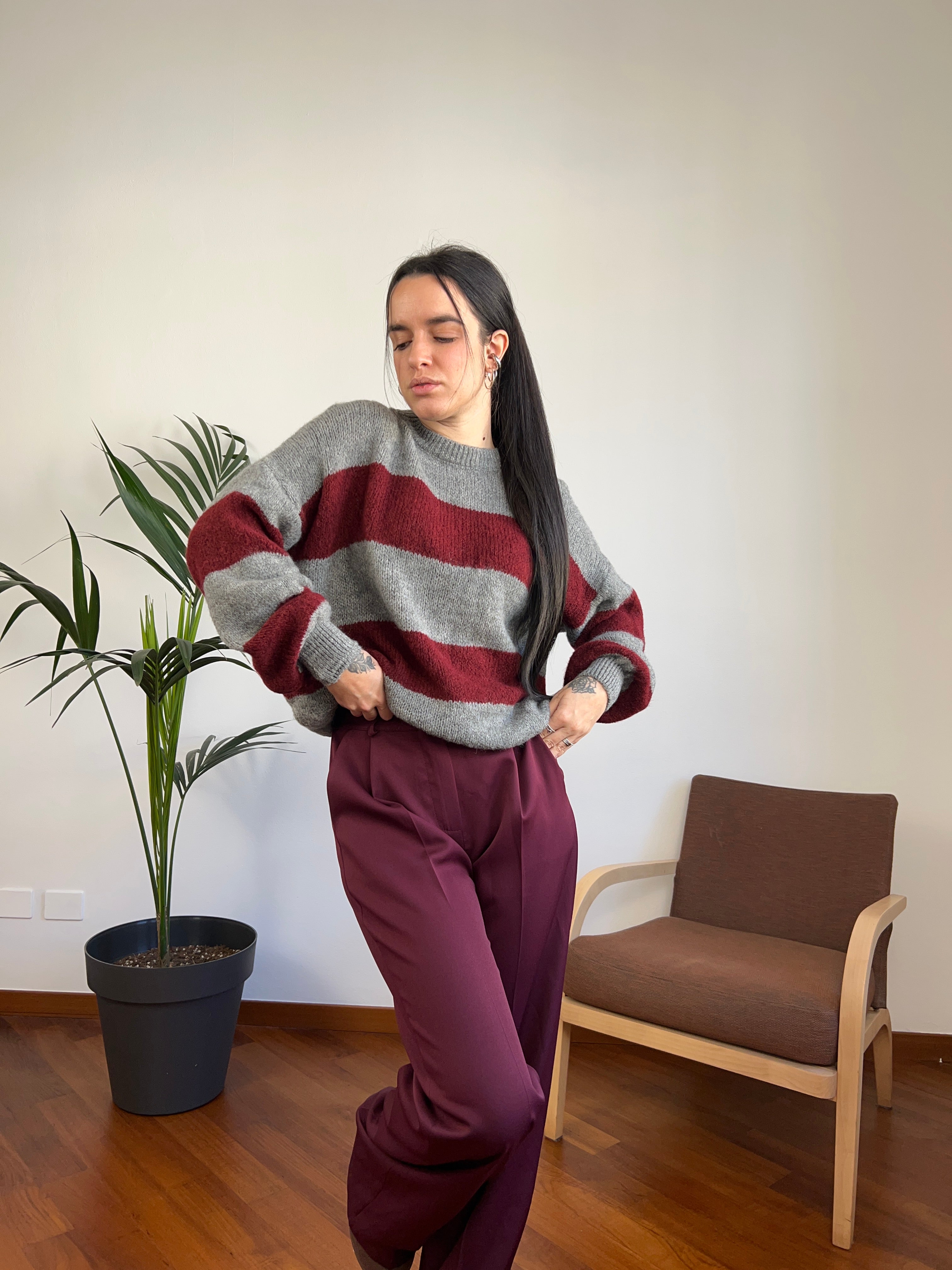 Maglione stripes
