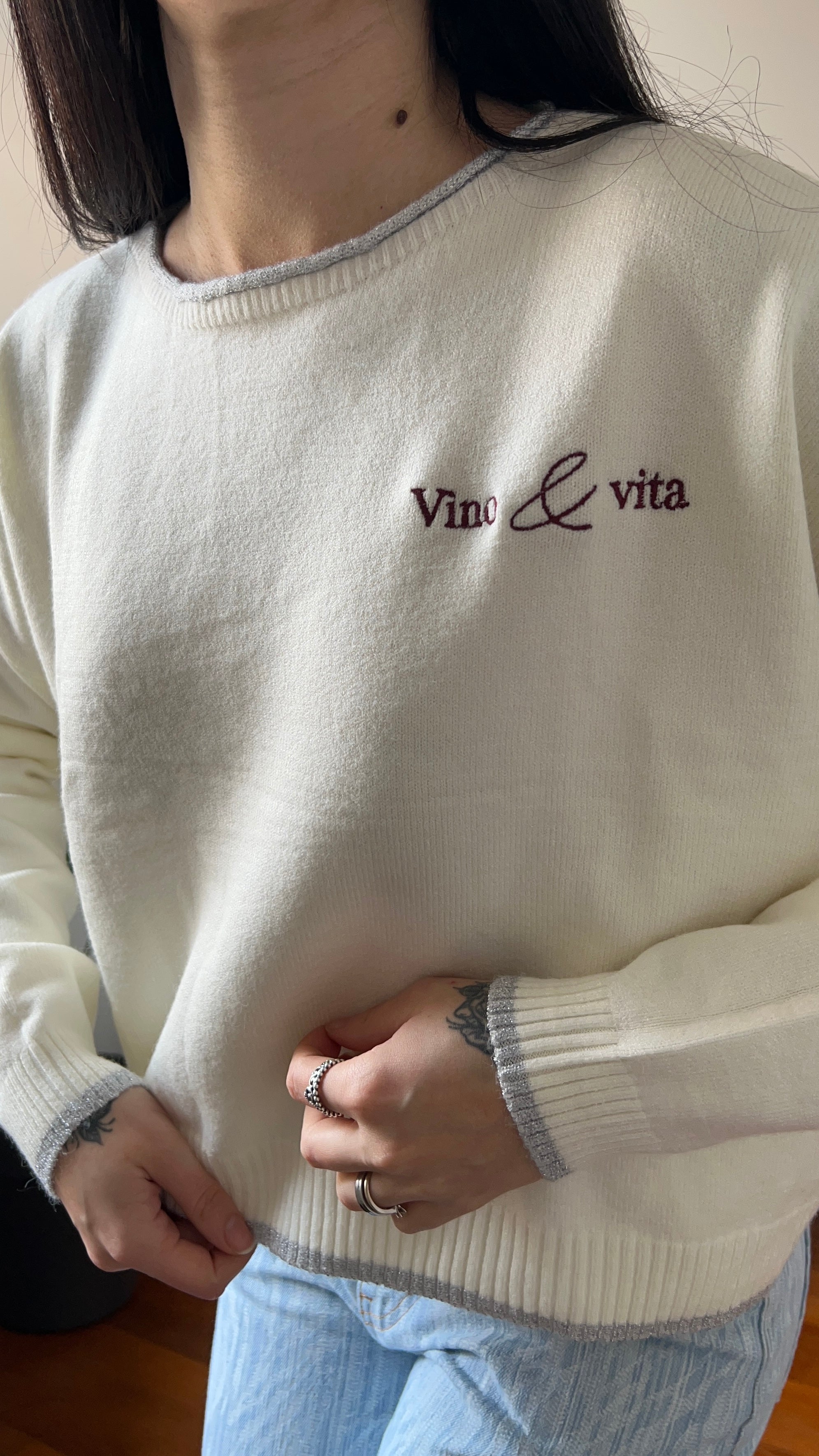 Maglione vino e vita
