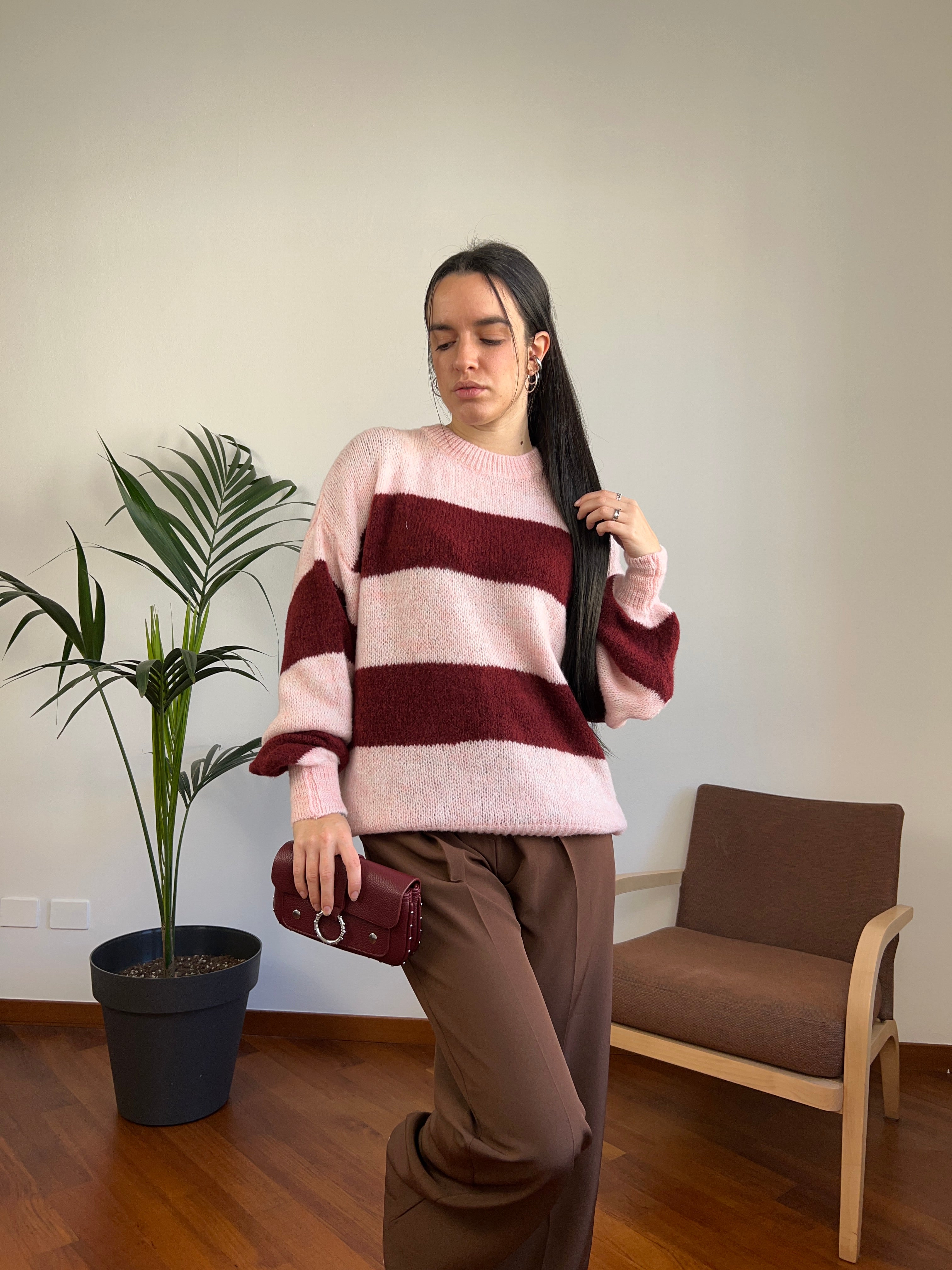Maglione stripes