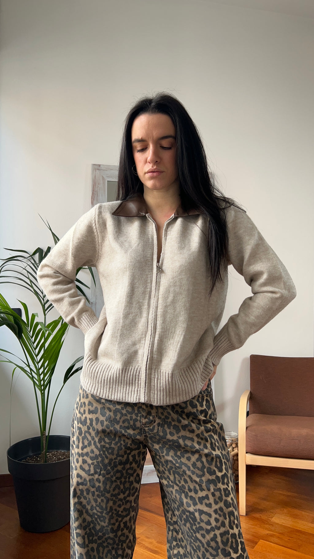 Maglioncino zip