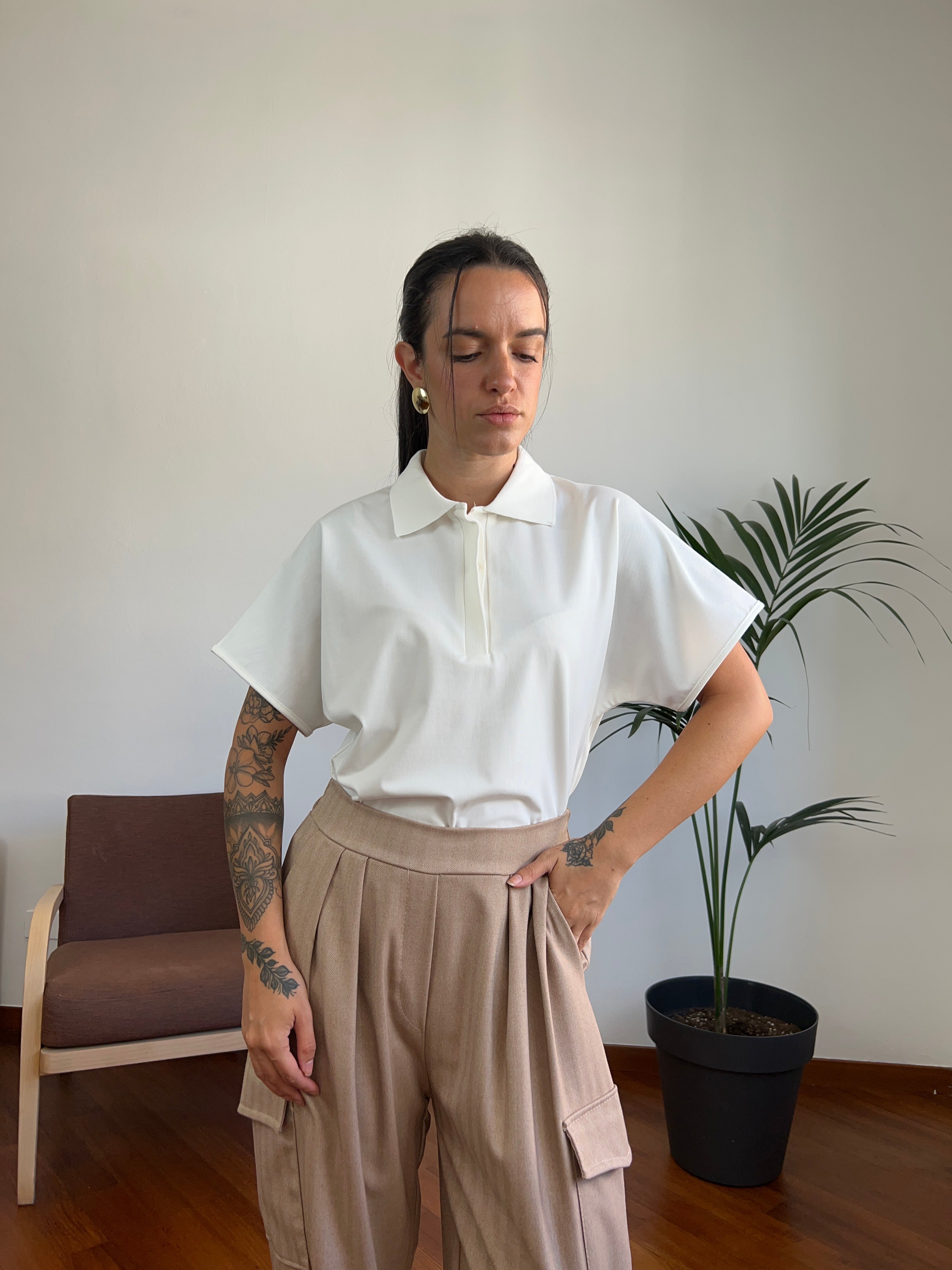 Polo white