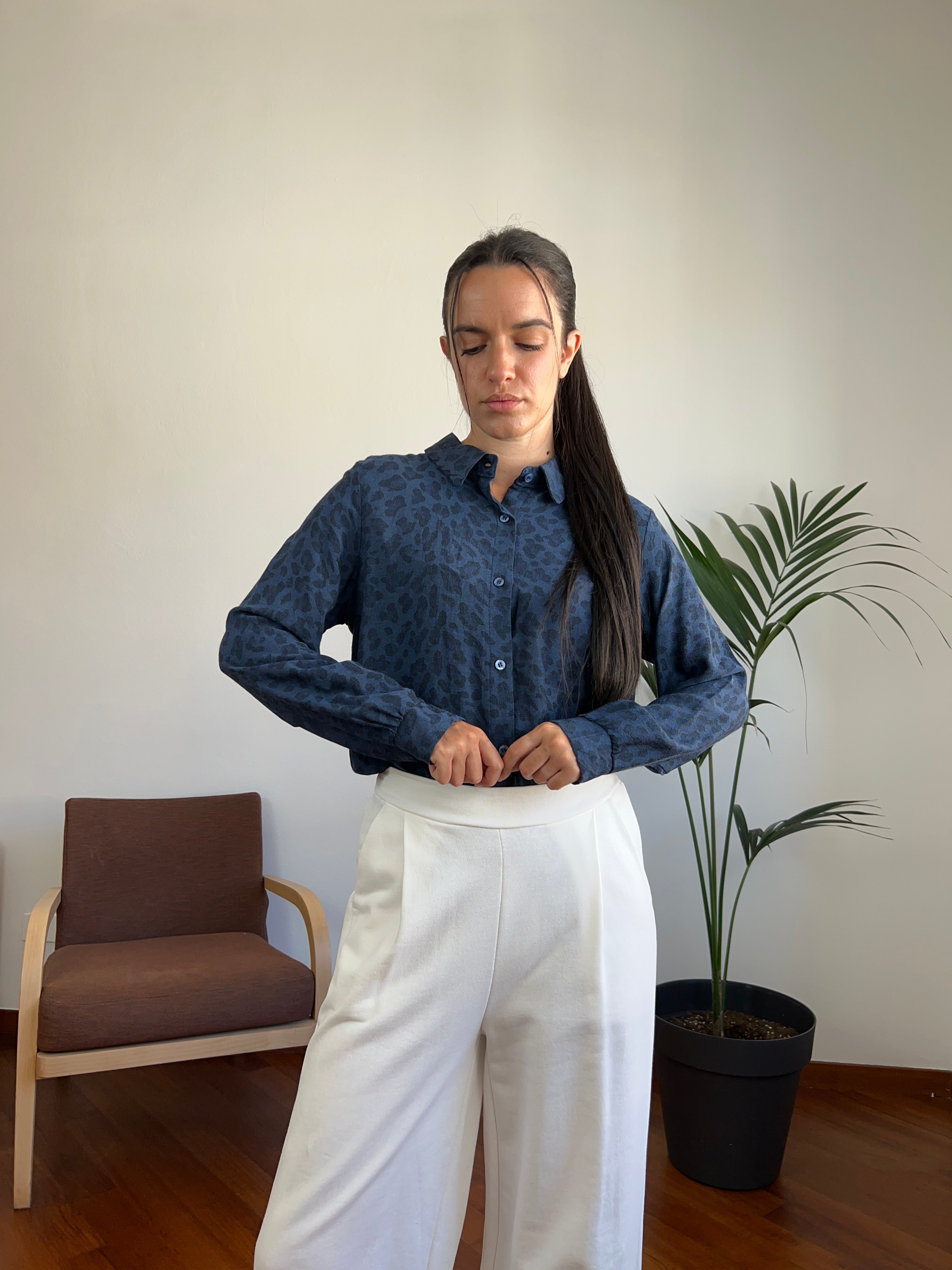 Camicia leopardata