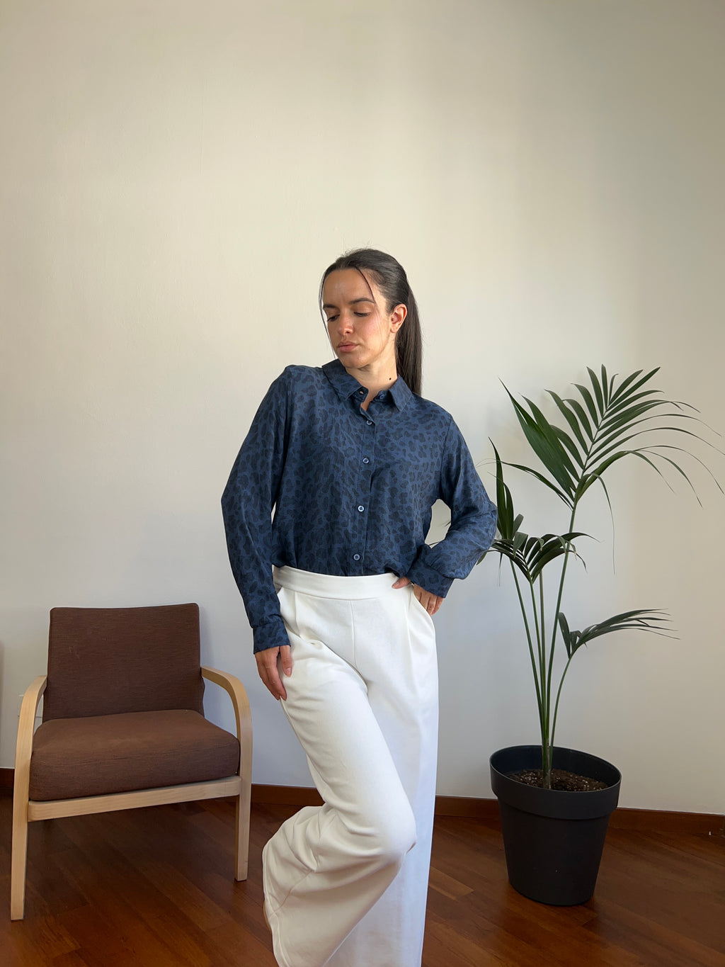 Camicia leopardata
