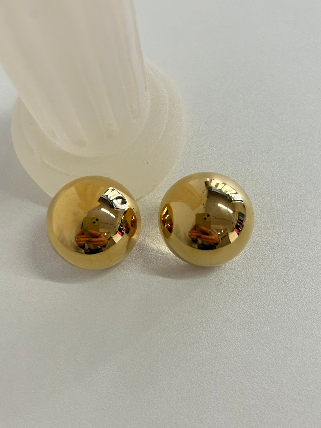 Orecchini Bottone