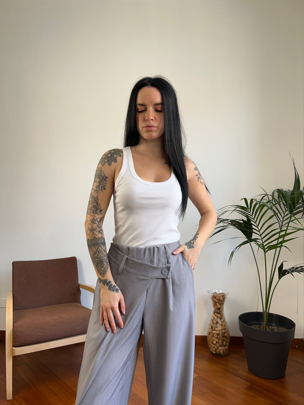 Canotta costine basic