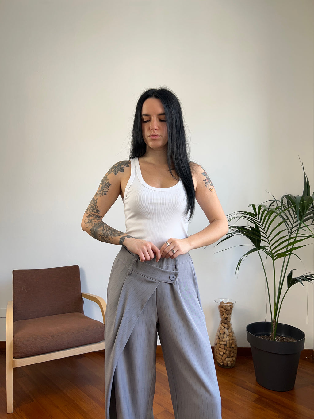 Canotta costine basic