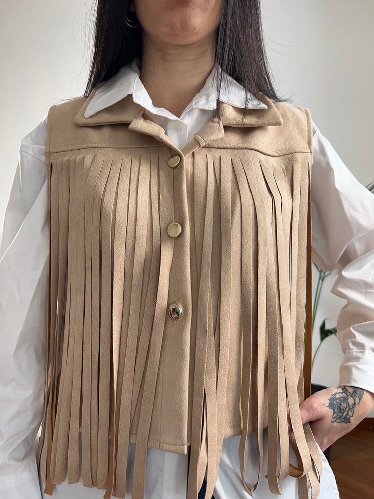 Gilet frange