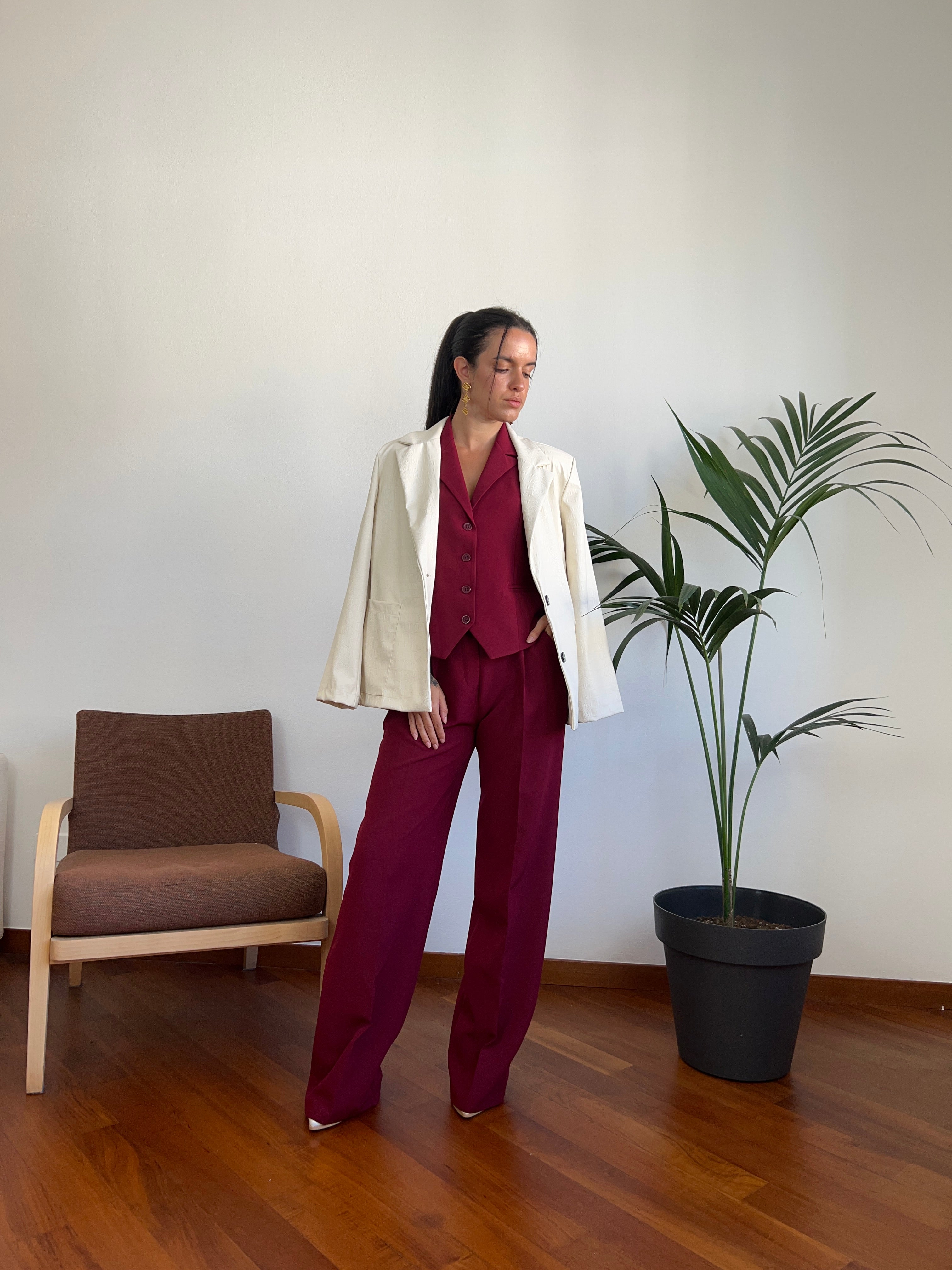 Blazer ecopelle