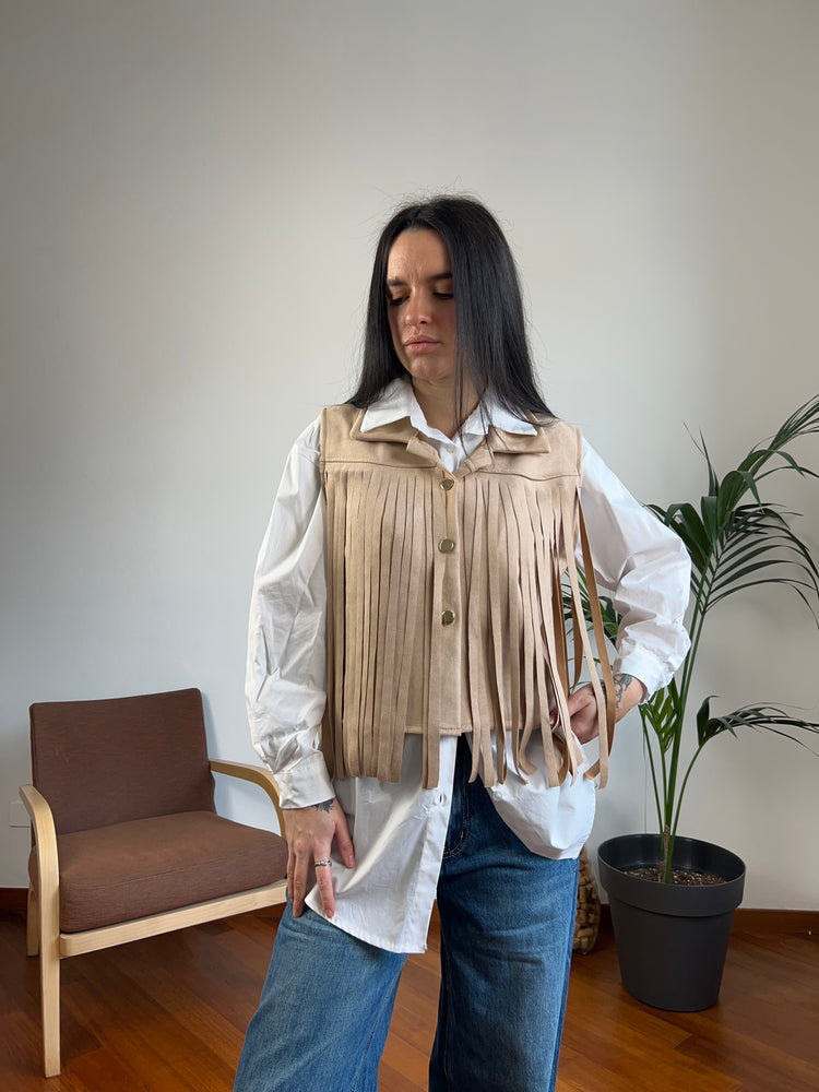 Gilet frange
