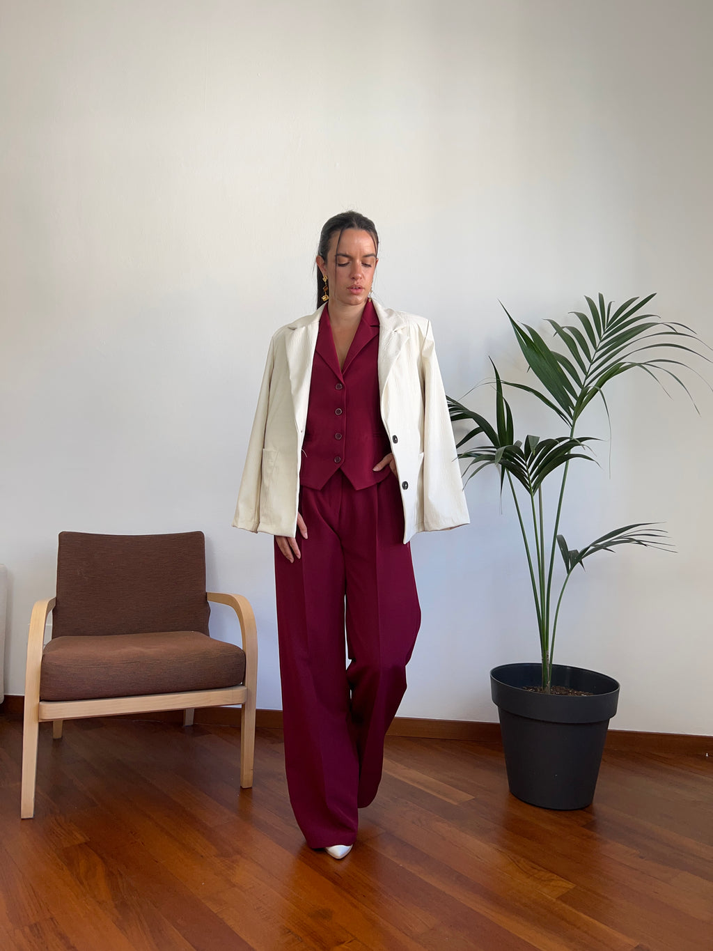 Blazer ecopelle