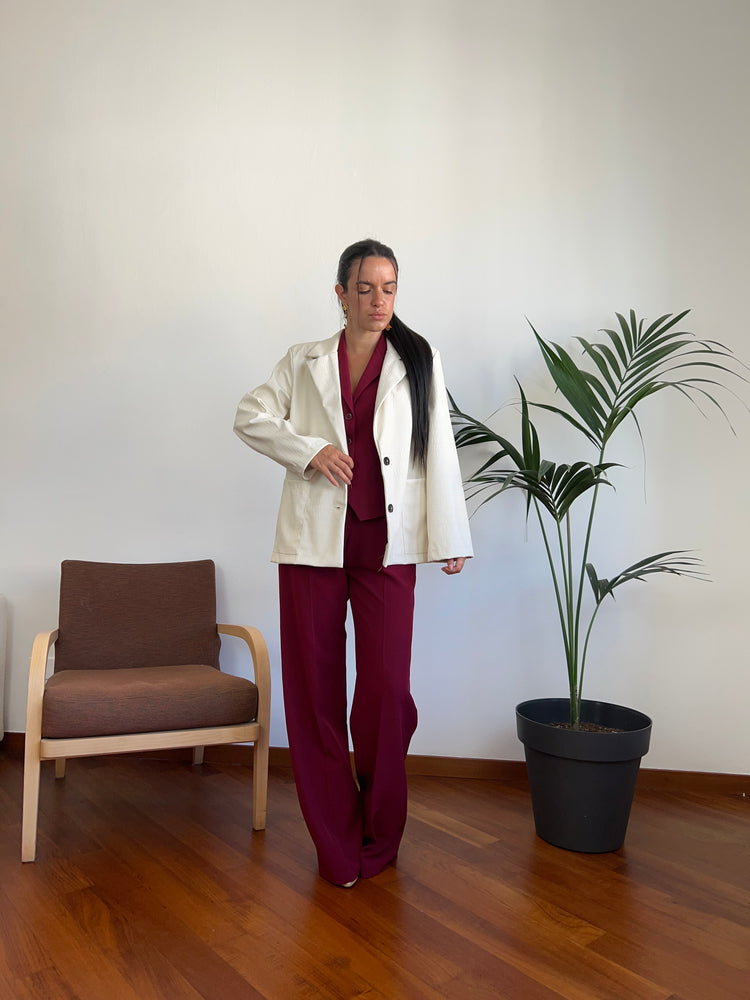 Blazer ecopelle