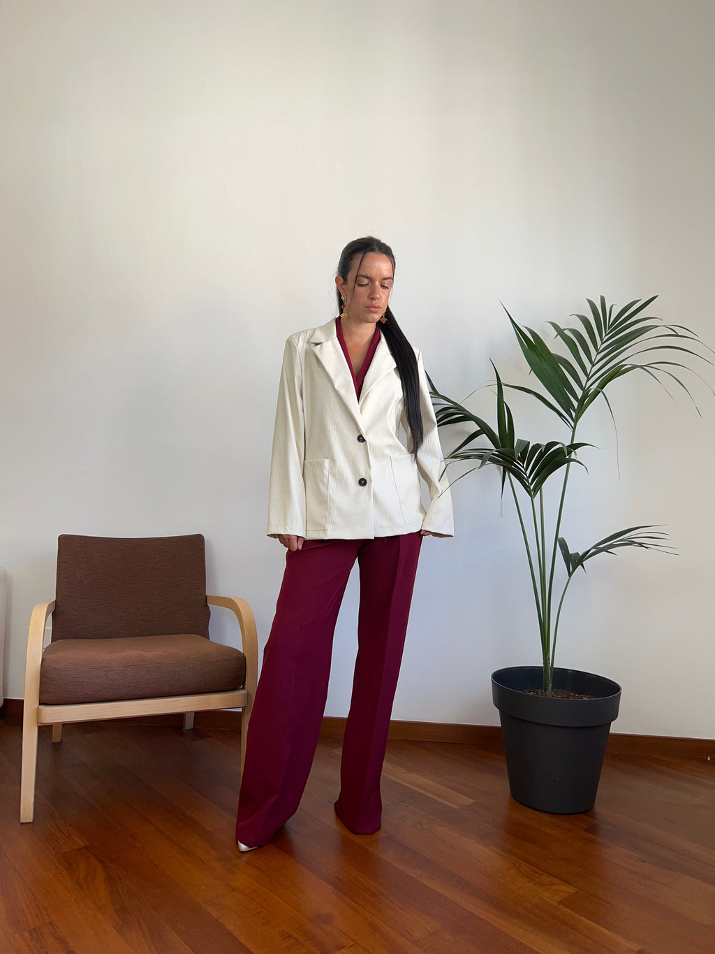 Blazer ecopelle