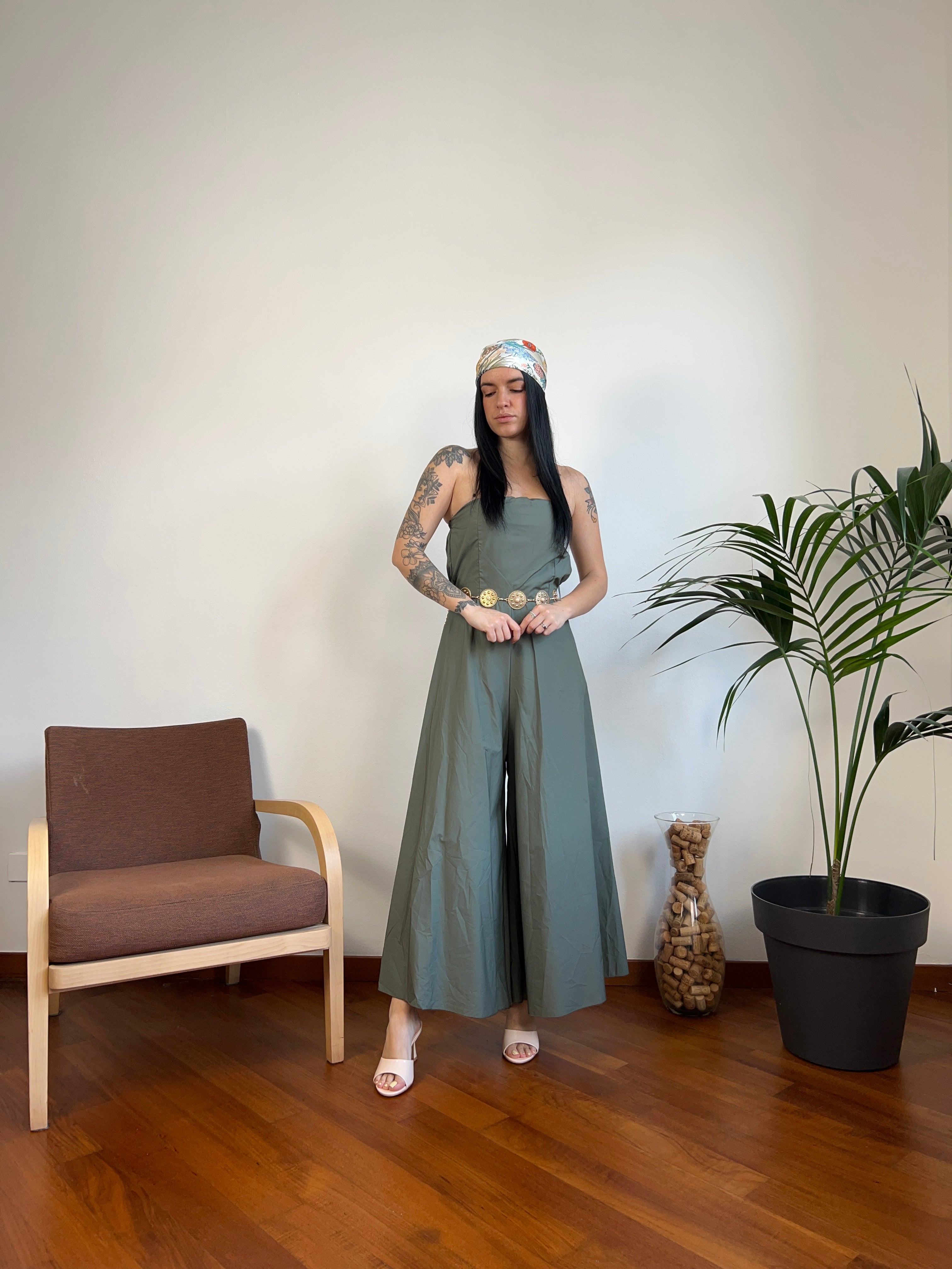 Jumpsuit in cotone