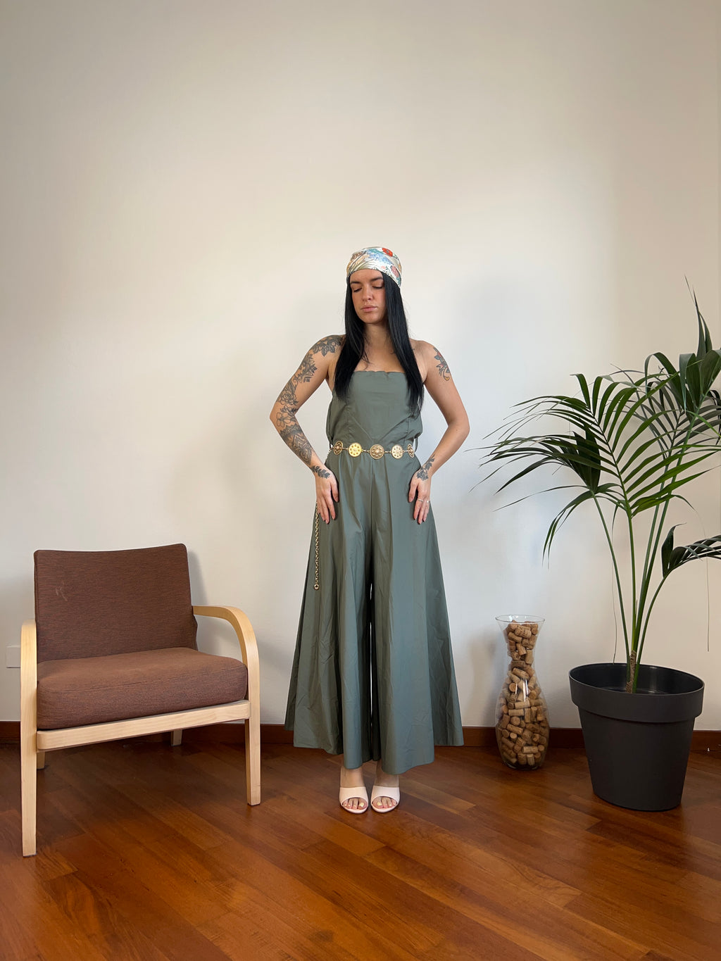 Jumpsuit in cotone