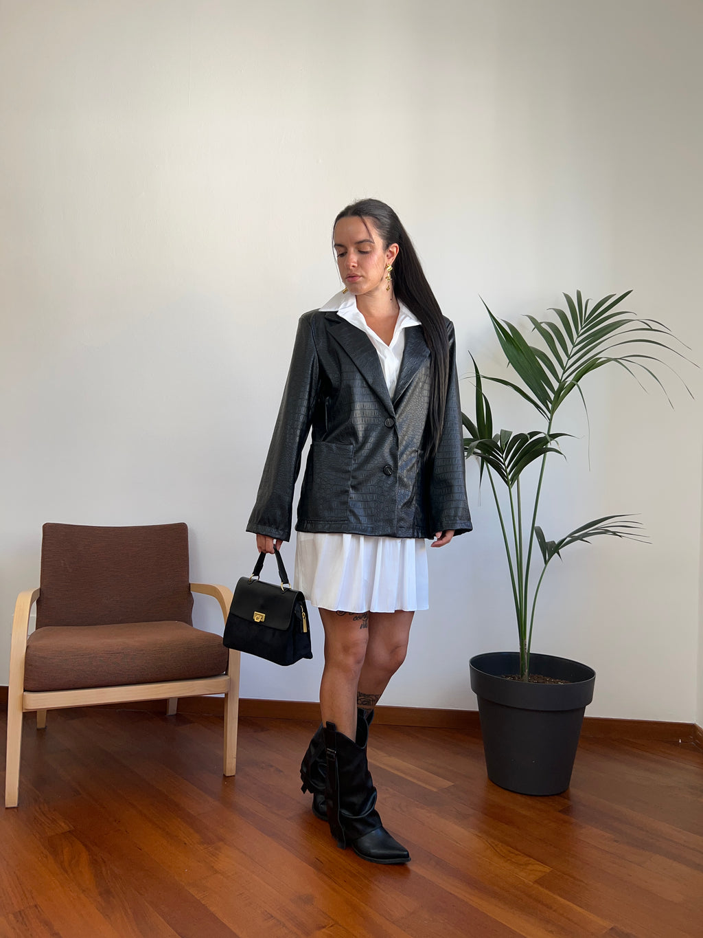 Blazer ecopelle