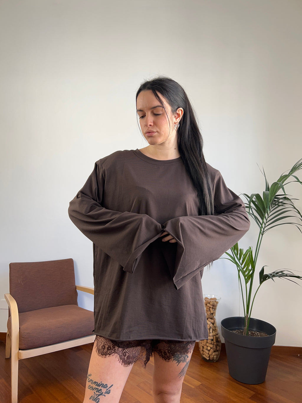 T-shirt maxi