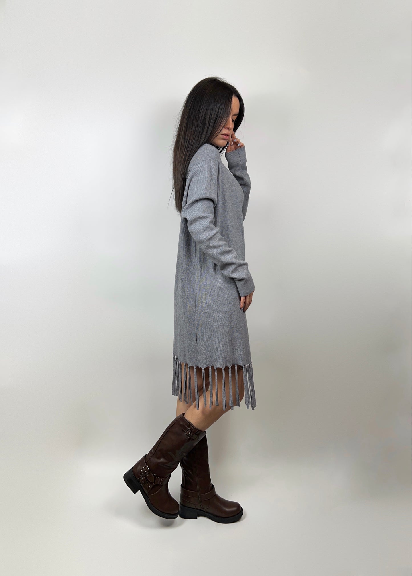 Cardigan frange