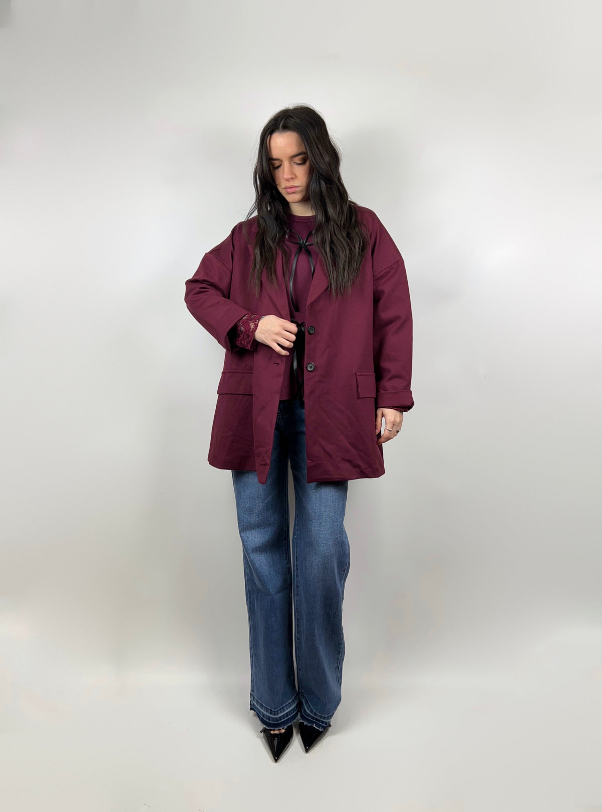 Maxi blazer