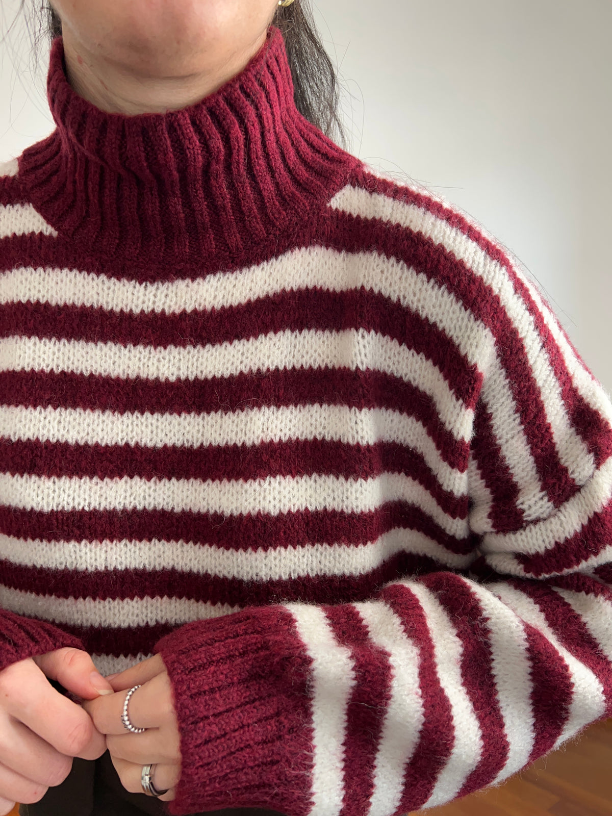 Maglione misto lana