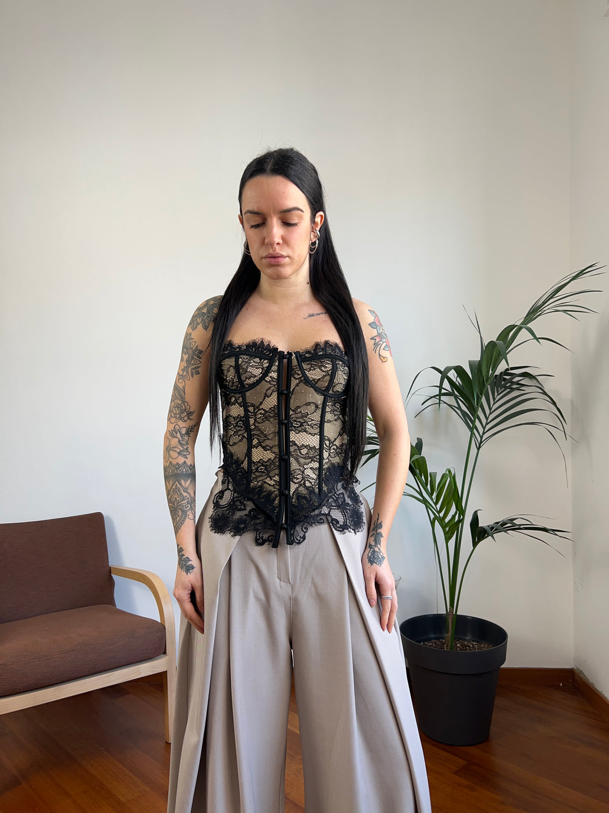 Corsetto pizzo
