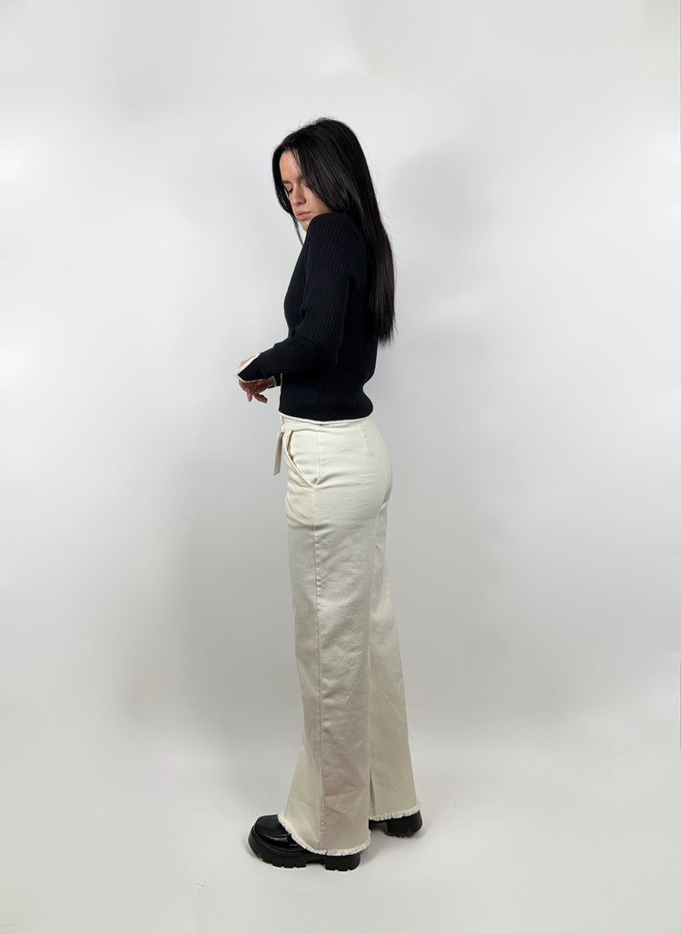 Jeans sfrangiato
