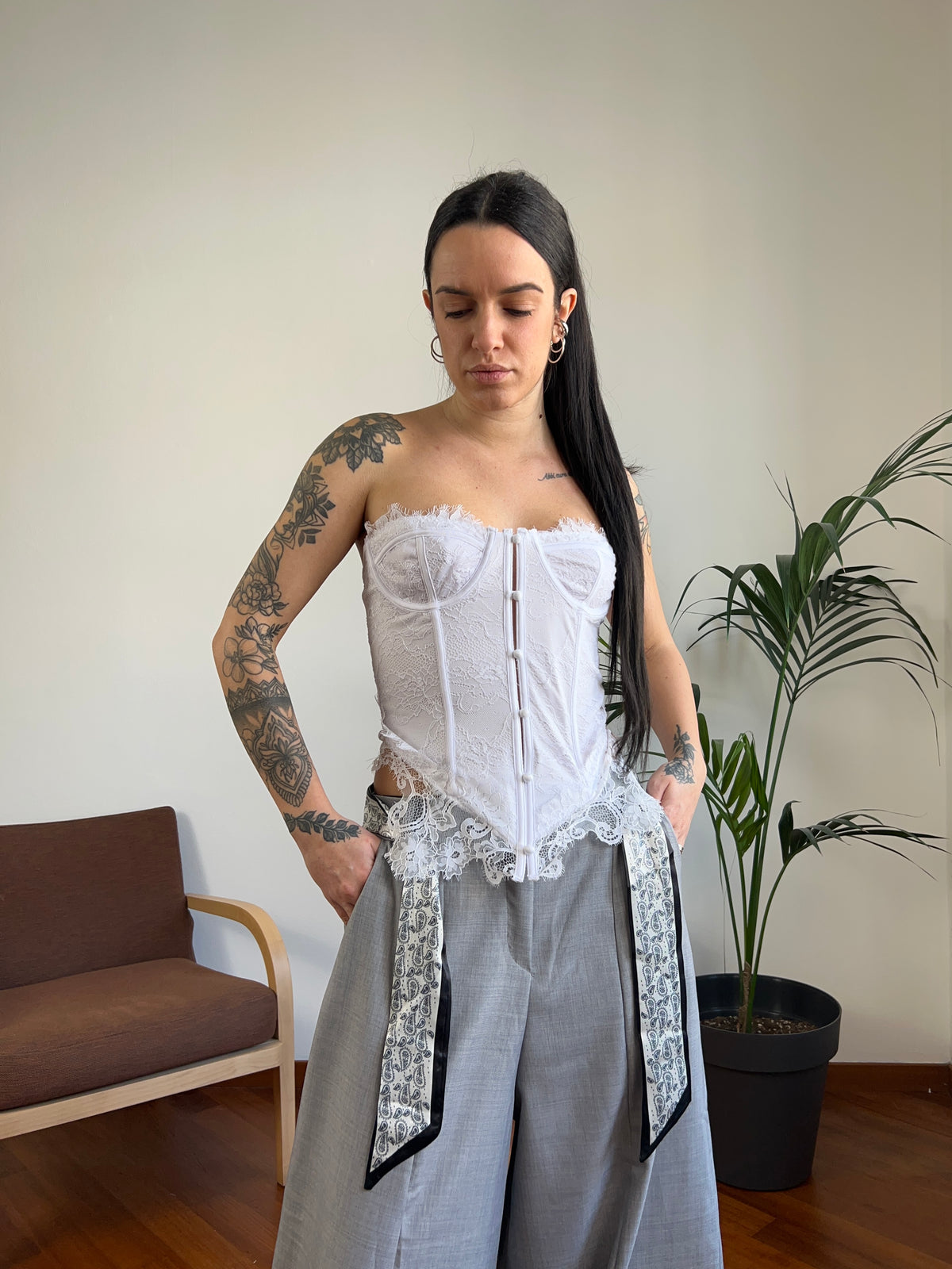 Corsetto pizzo