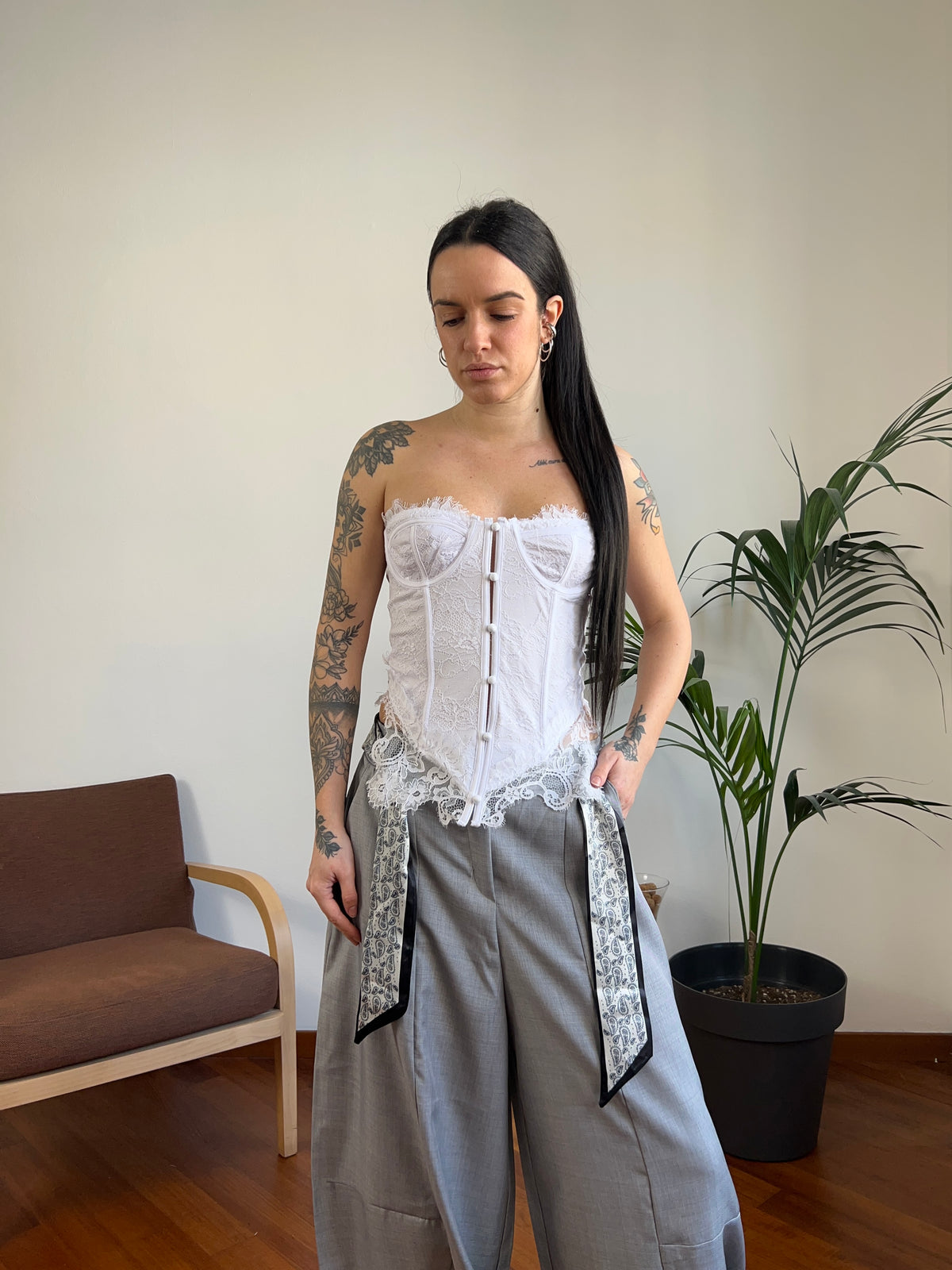Corsetto pizzo